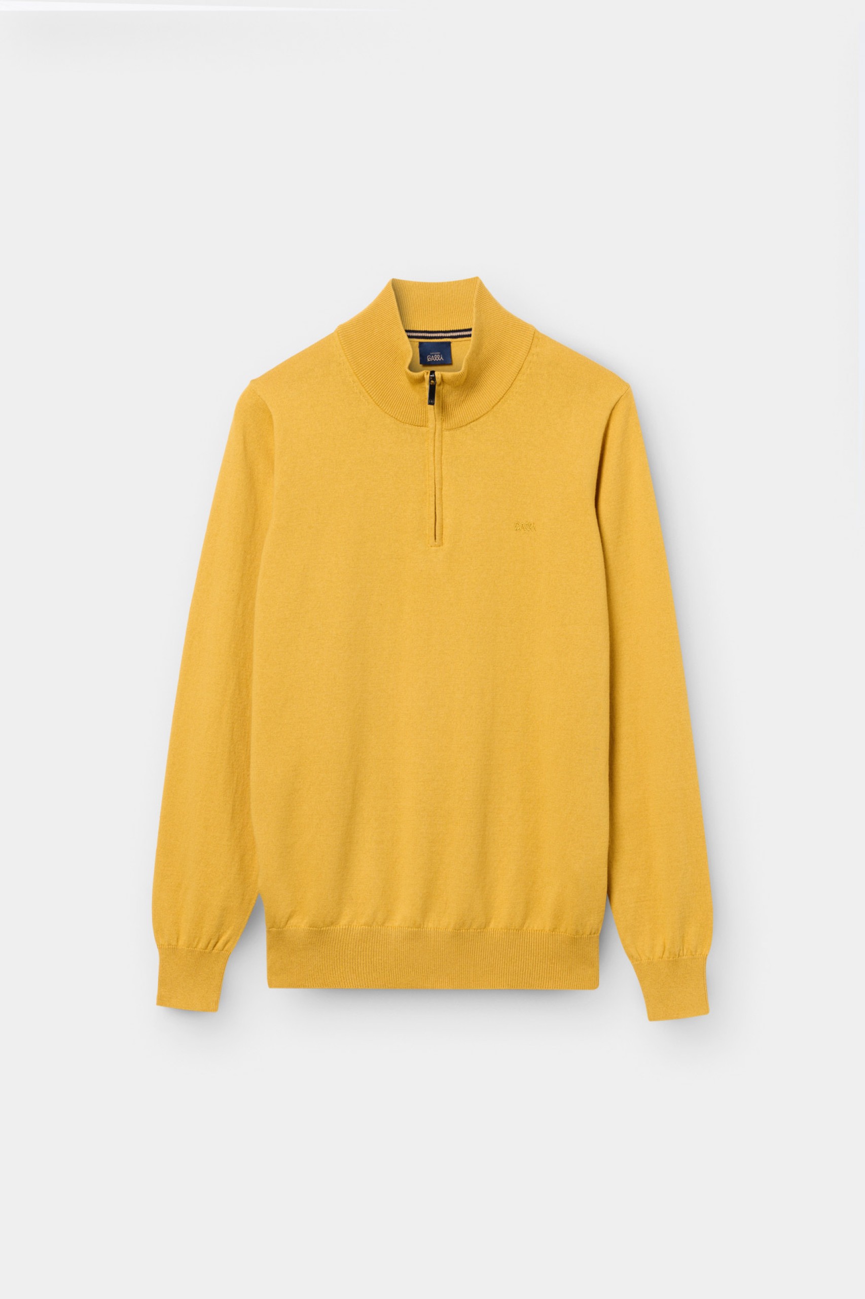 Jersey de punto de algodón y cachemira