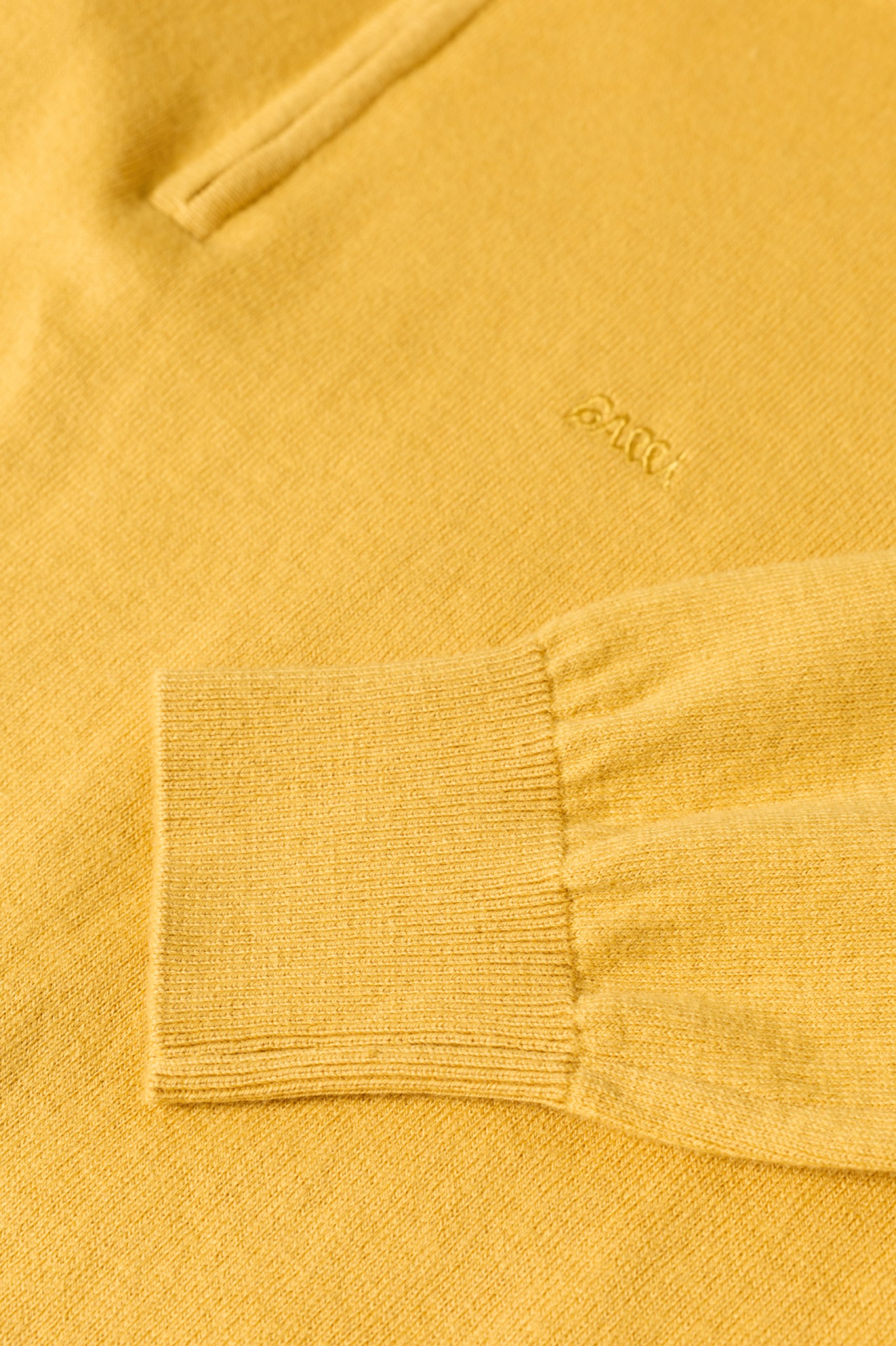 Jersey de punto de algodón y cachemira