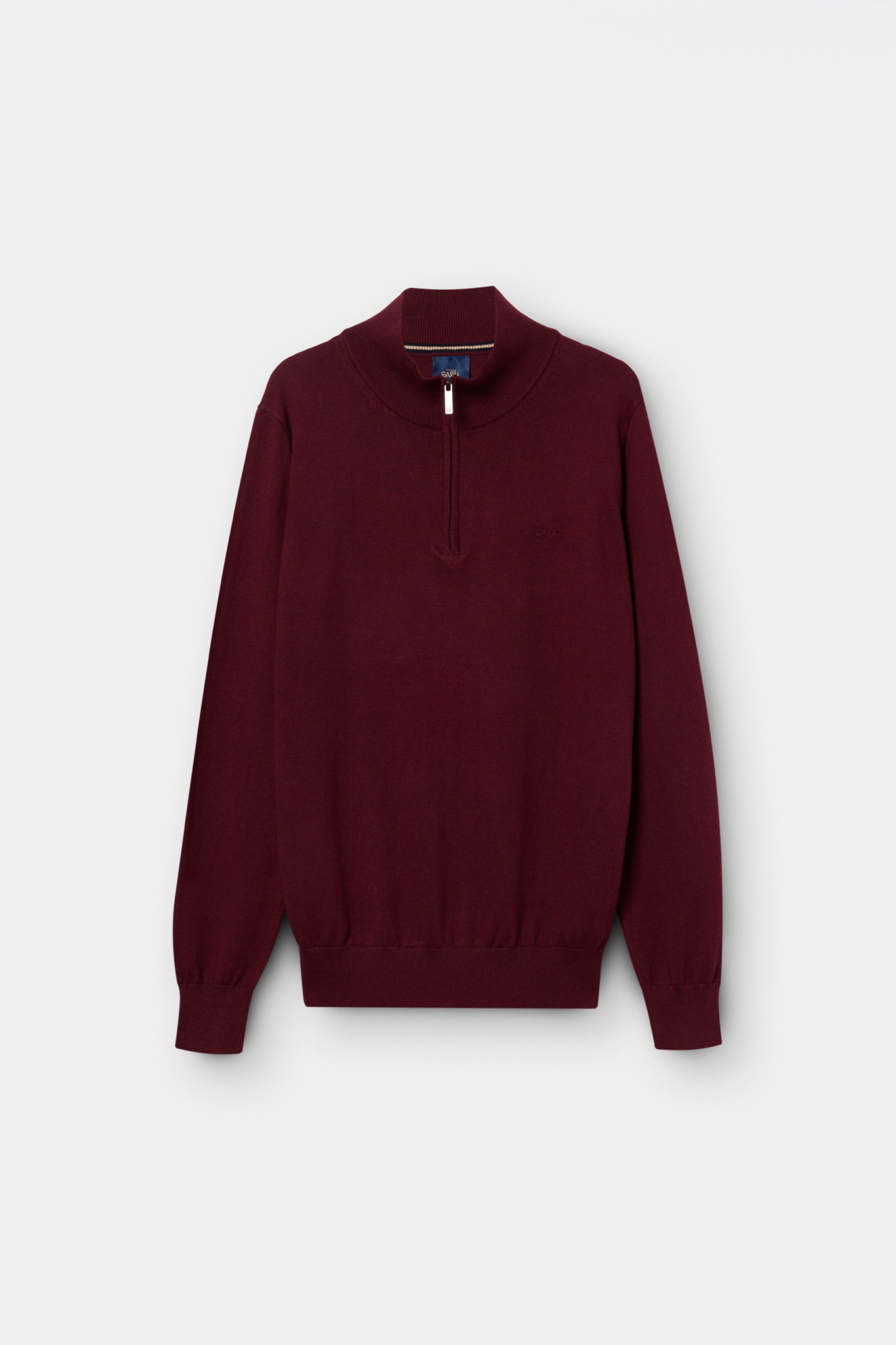 Jersey de punto de algodón y cachemira