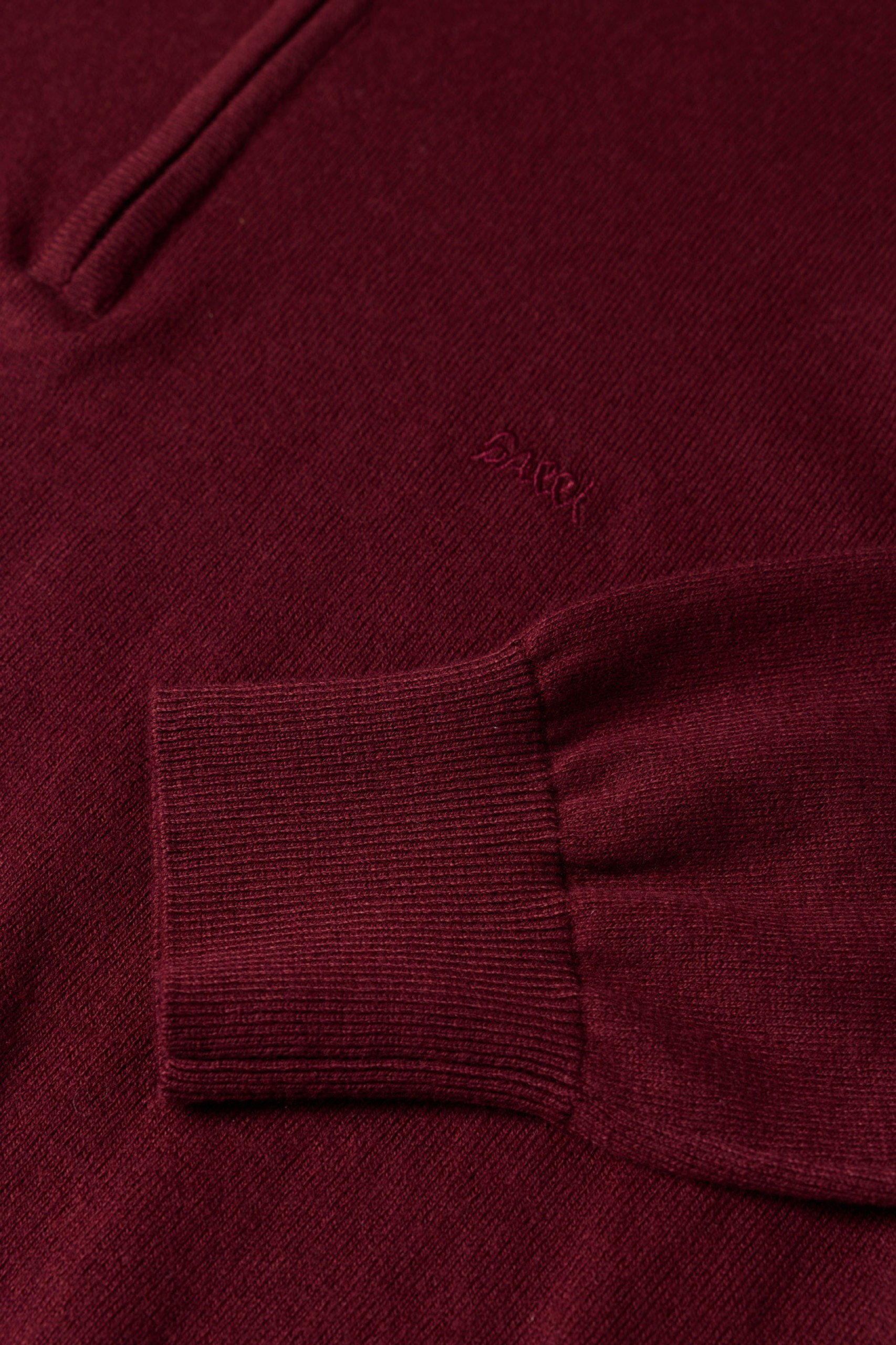 Jersey de punto de algodón y cachemira