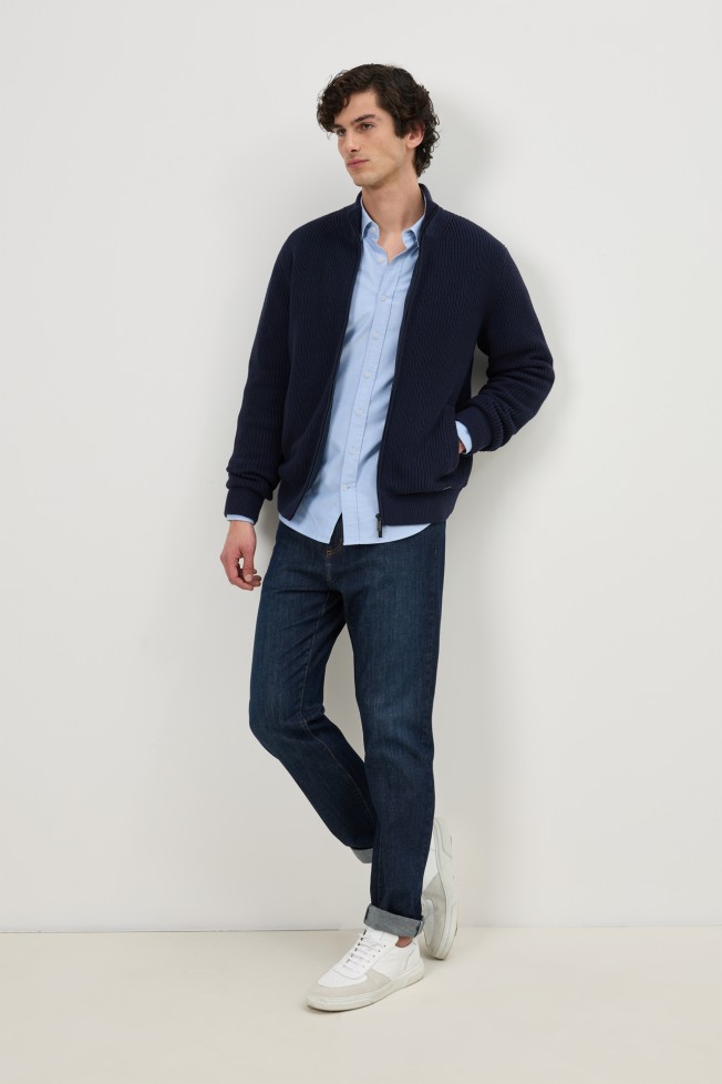 Casaco de malha em l�