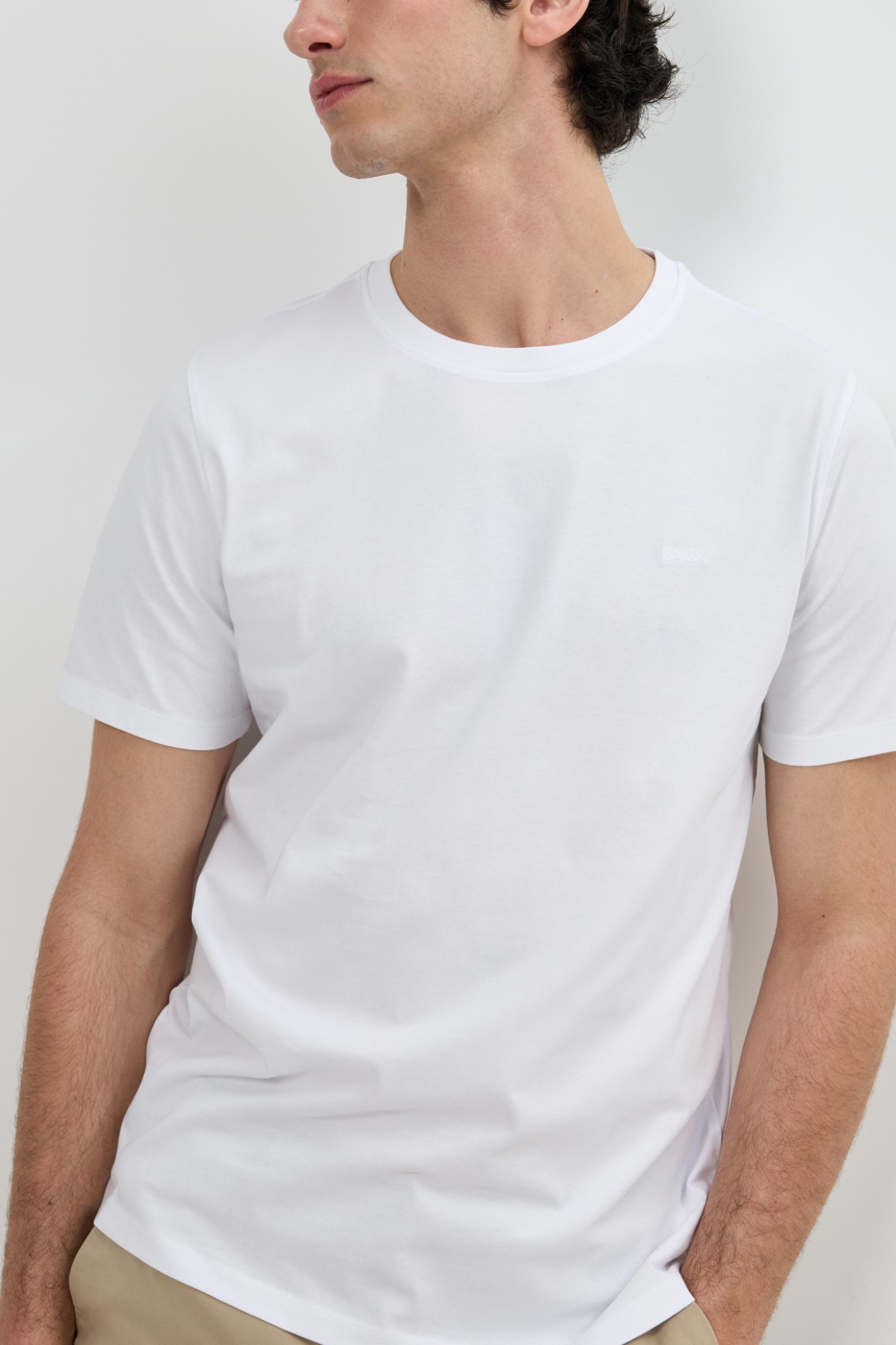 T-shirt de malha jersey regular fit