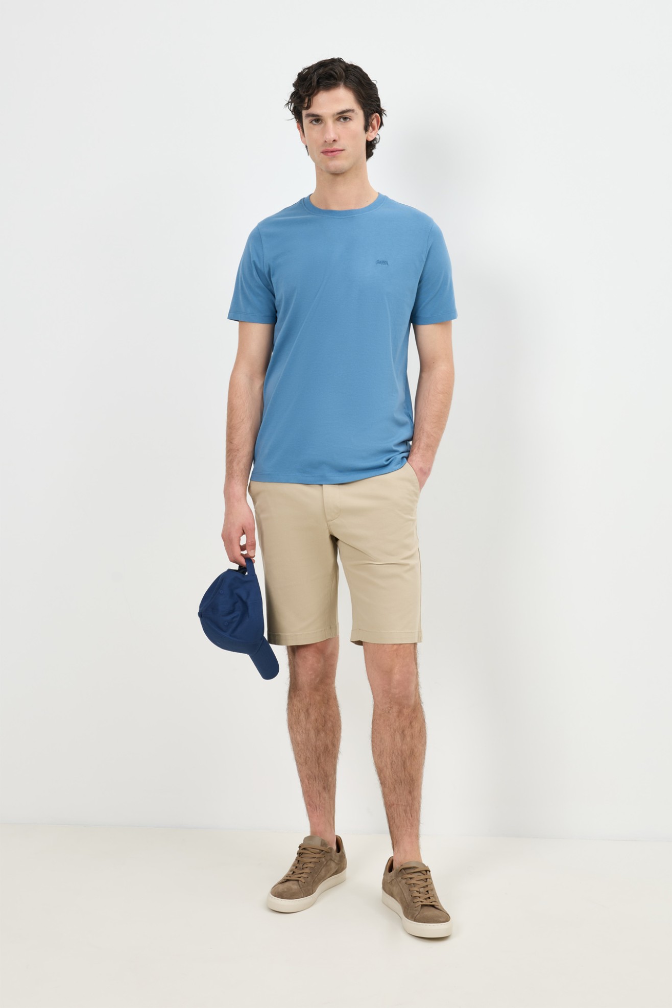 T-shirt de malha jersey regular fit