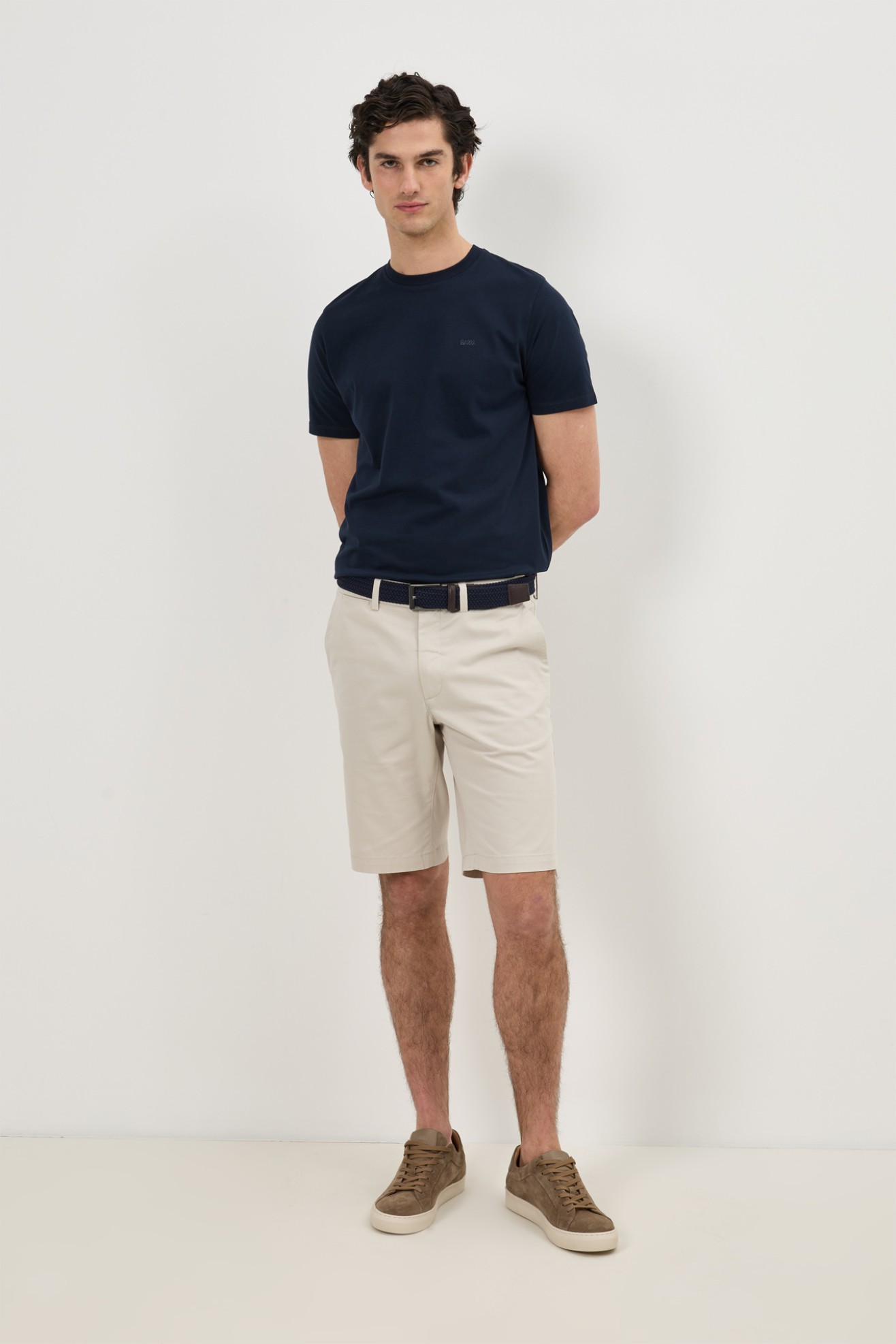 T-shirt de malha jersey regular fit