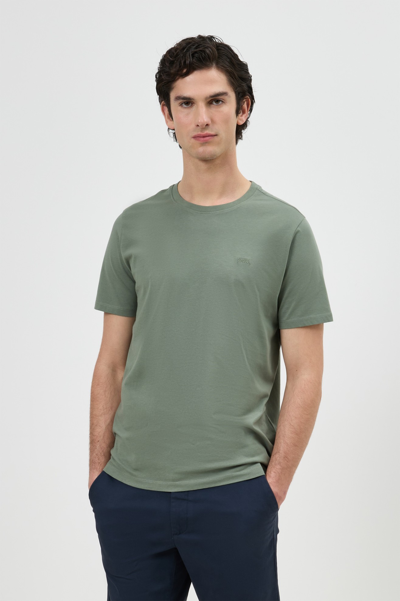 T-shirt de malha jersey regular fit