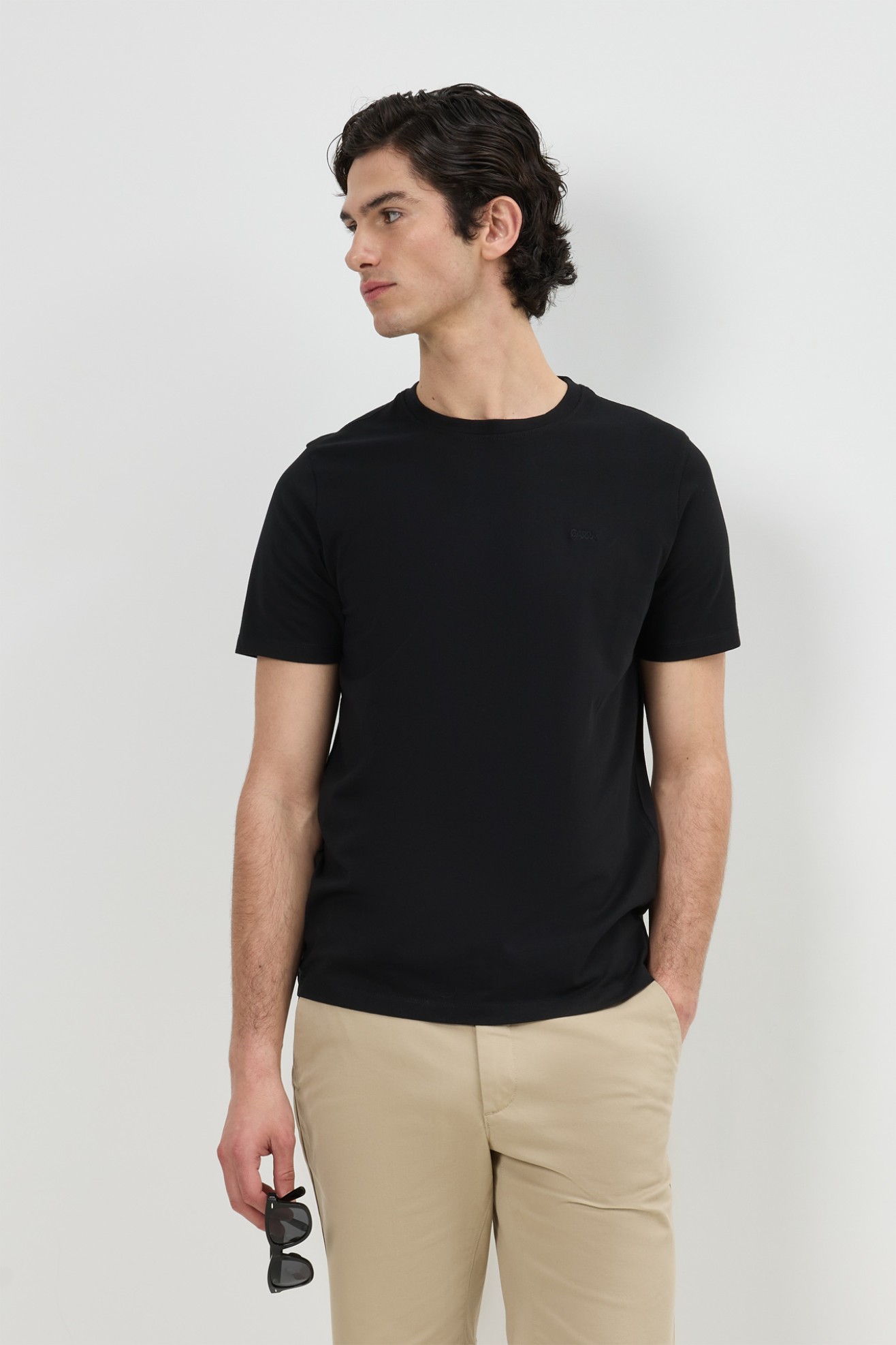 T-shirt de malha jersey regular fit