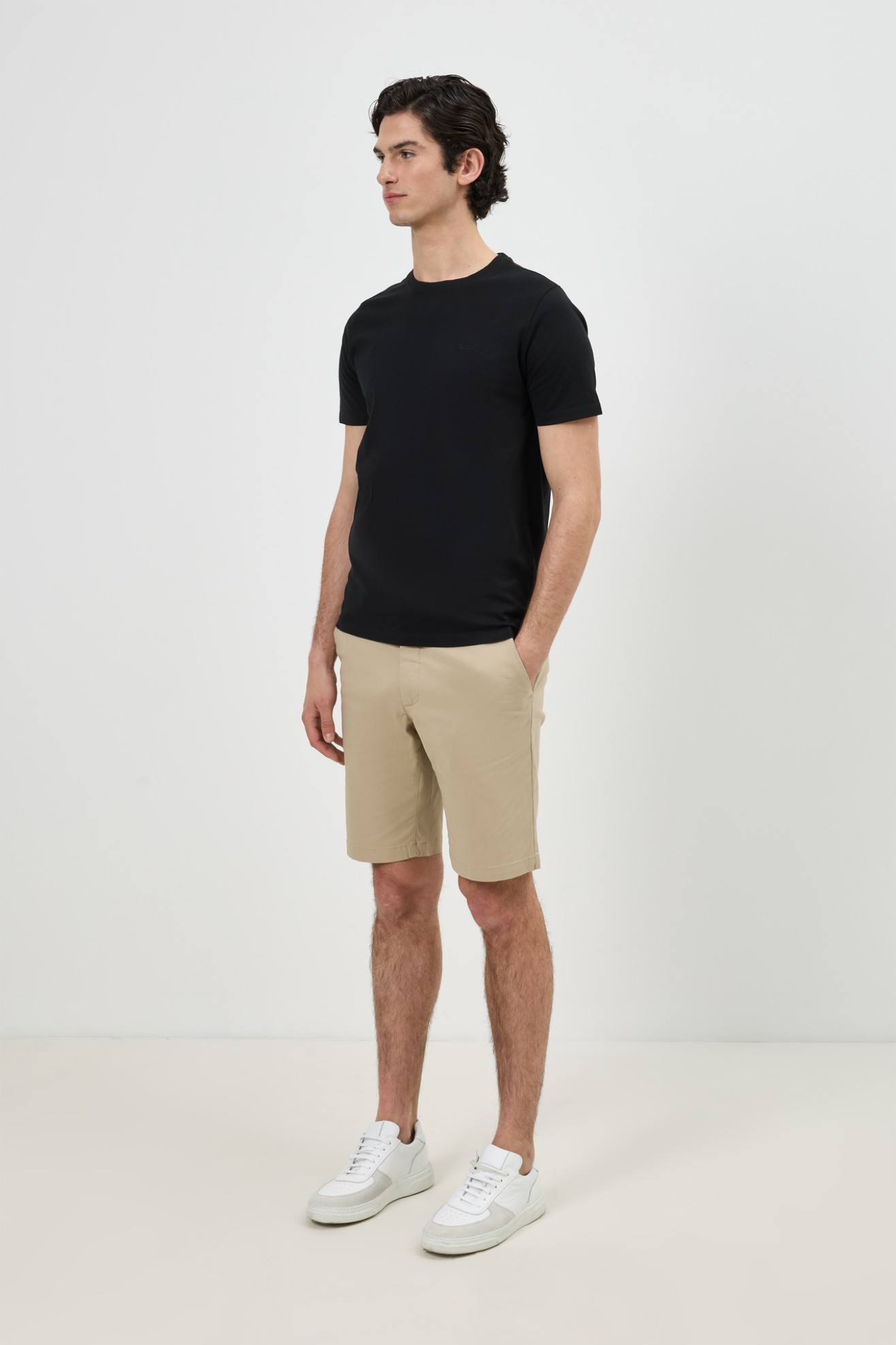 T-shirt de malha jersey regular fit