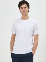 T-shirt estampada em algod�o