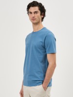 T-shirt estampada em algod�o