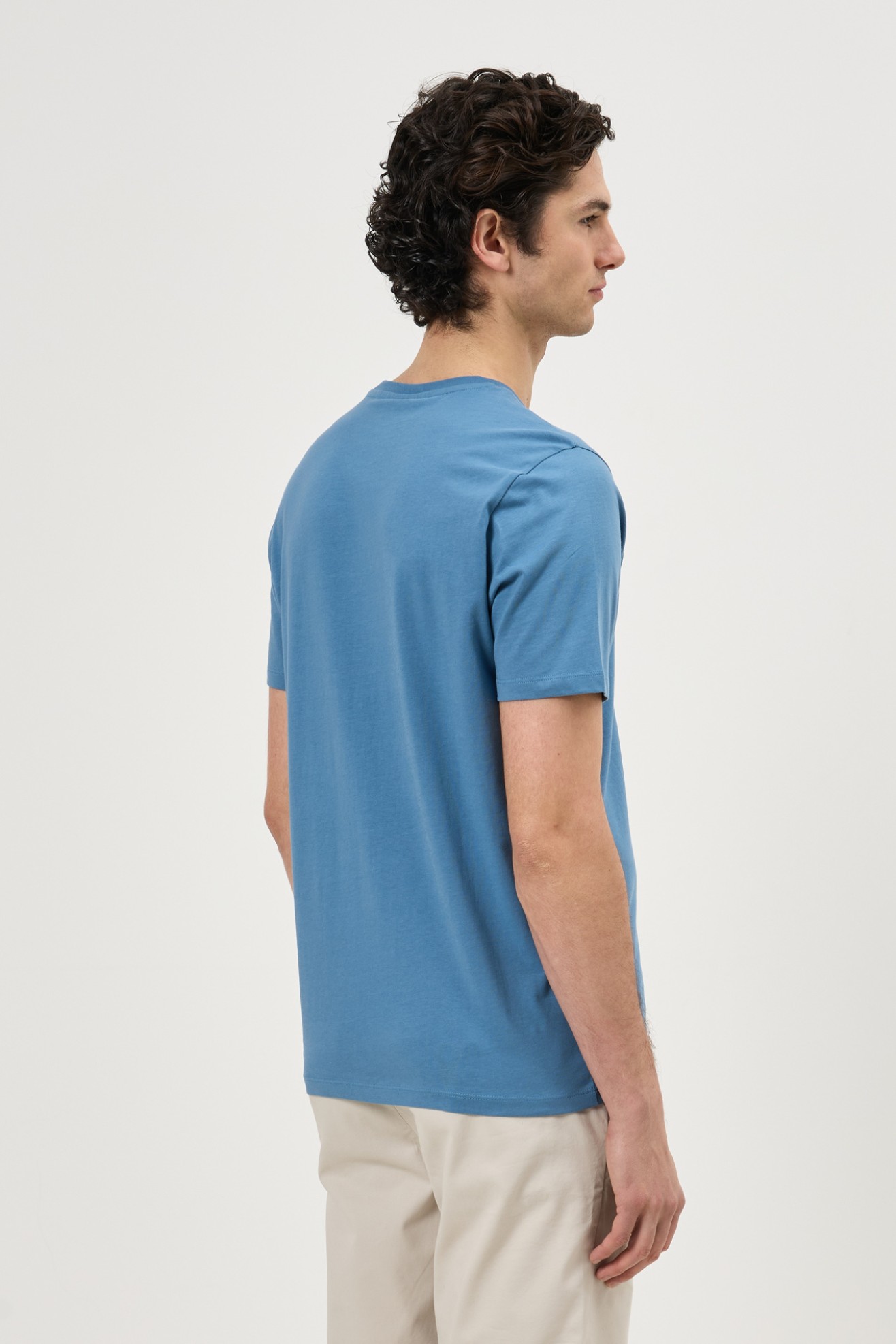 T-shirt estampada em algod�o