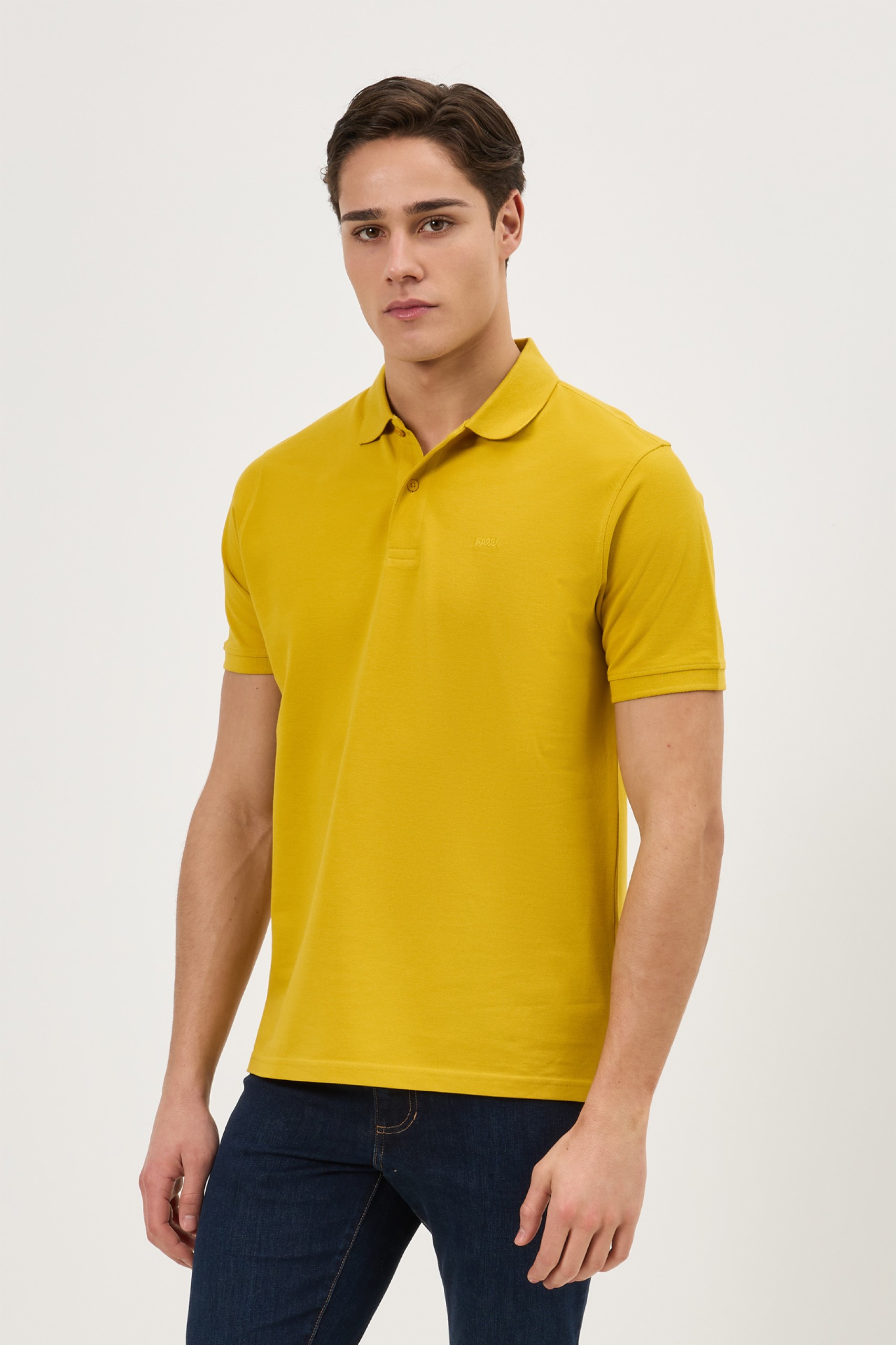 Polo de punto de algodón