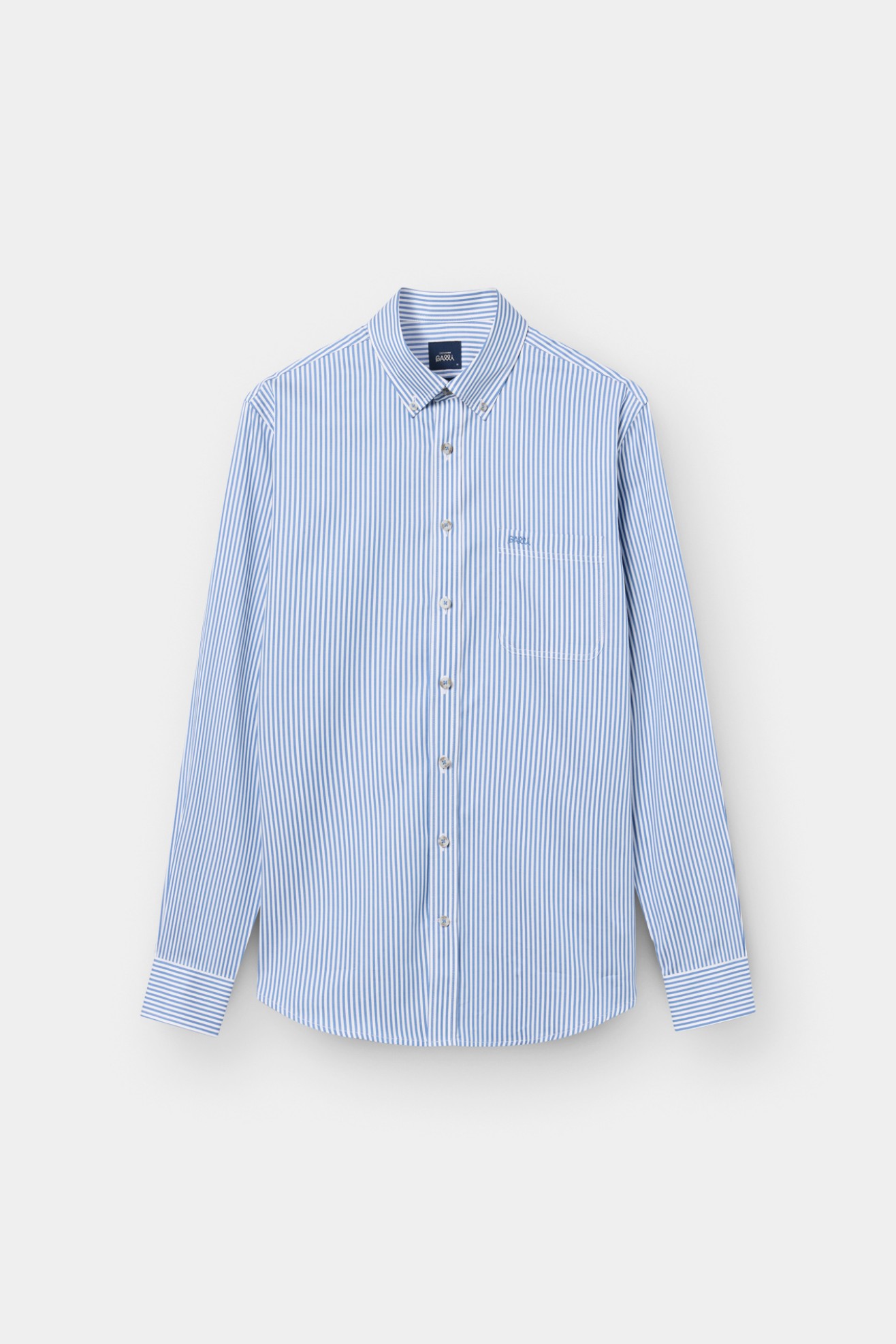 Camisa �s riscas regular fit