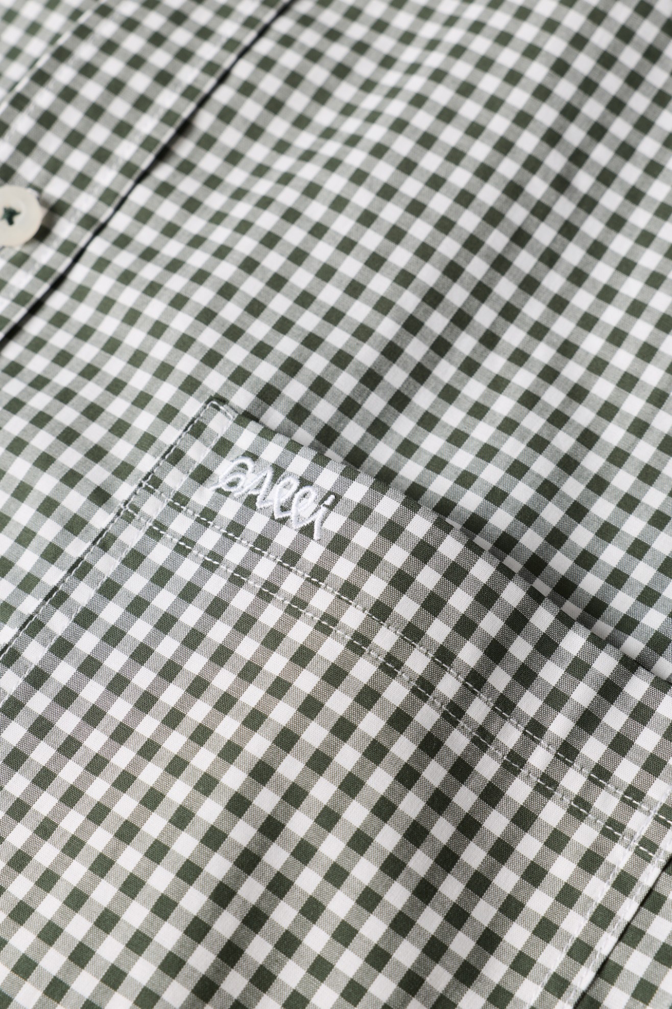 Camisa xadrez regular fit em caqui