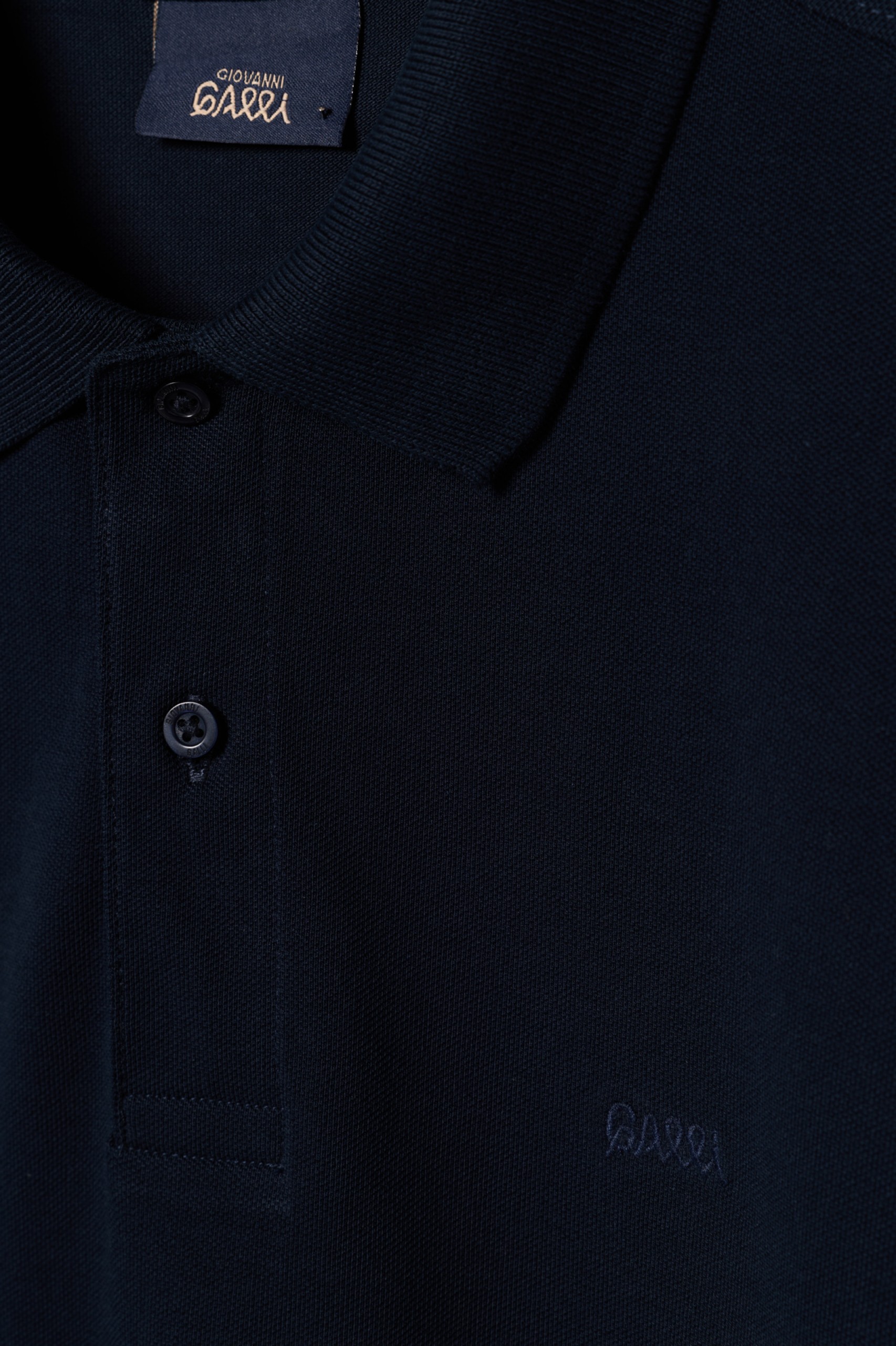 Polo de punto de algodón