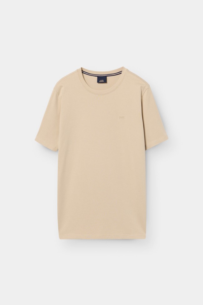 T-shirt de malha jersey regular fit T-shirt de malha jersey regular fit
