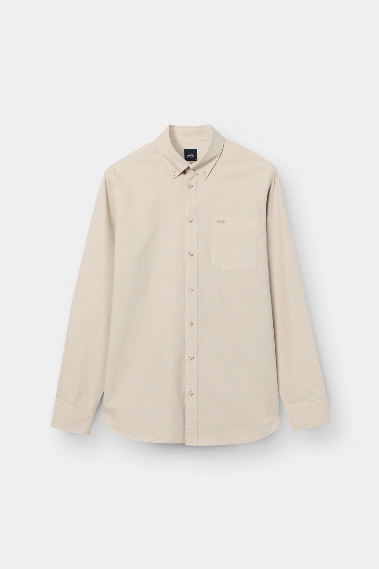 Camisa regular fit em algod�o