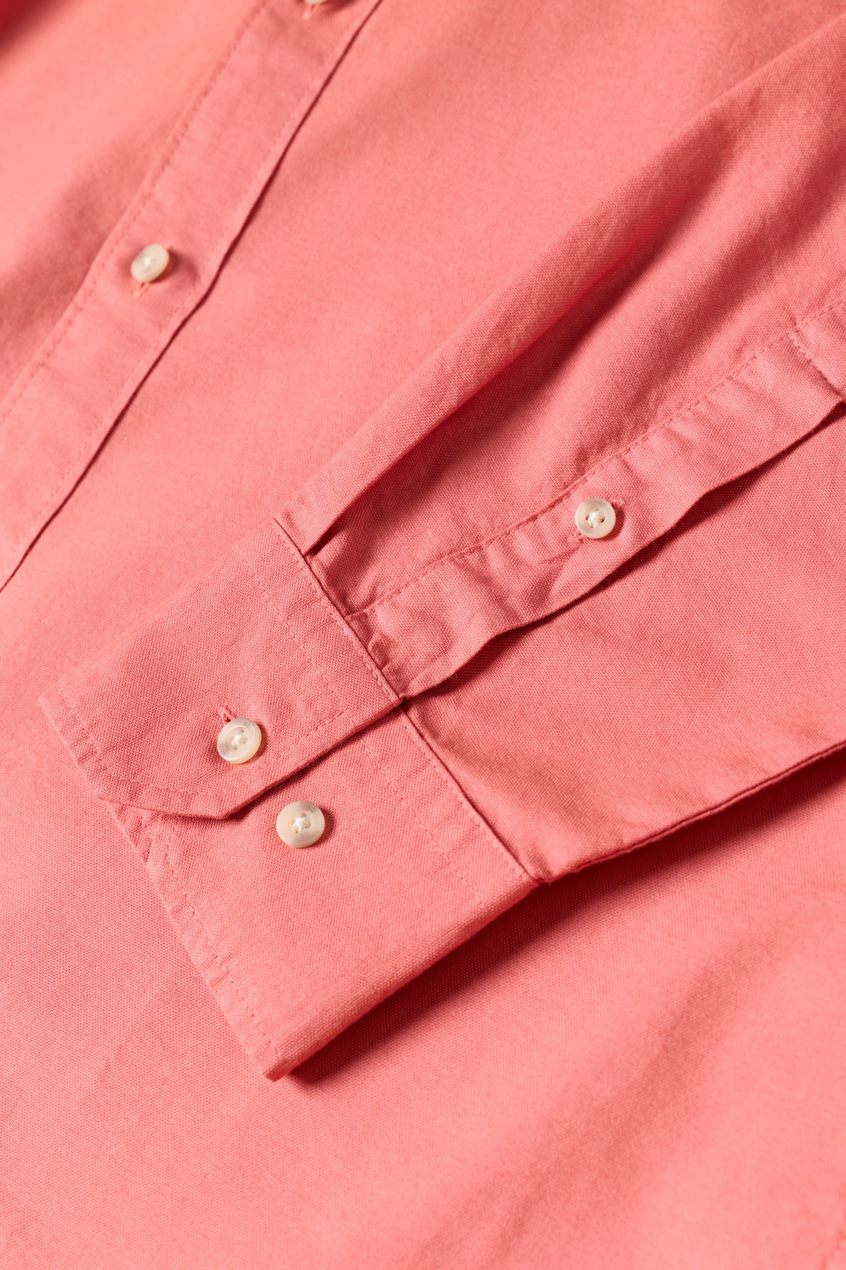 Camisa de algodón de corte regular