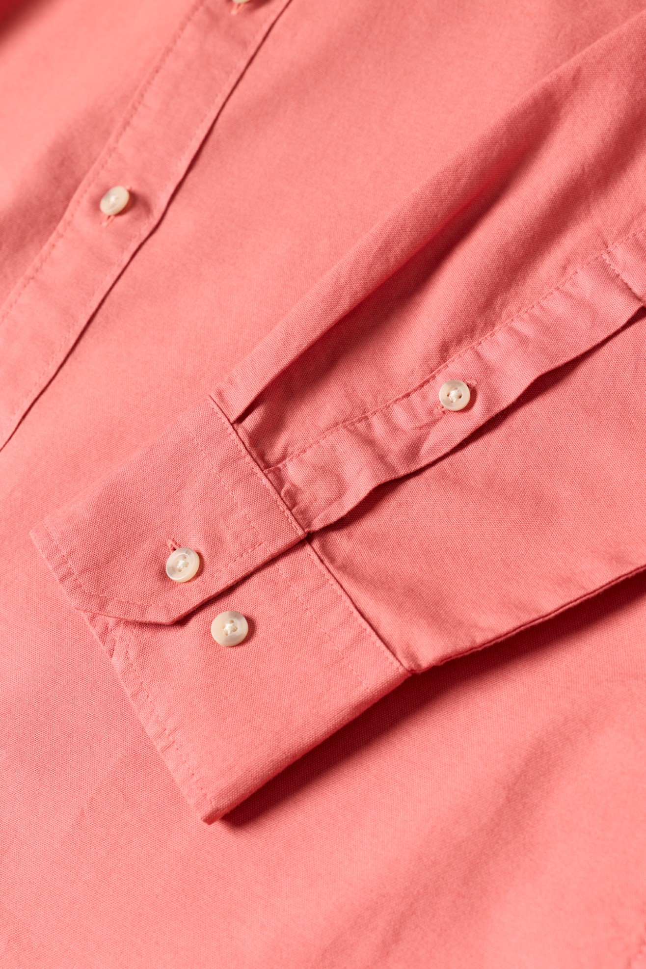 Camisa regular fit em algod�o