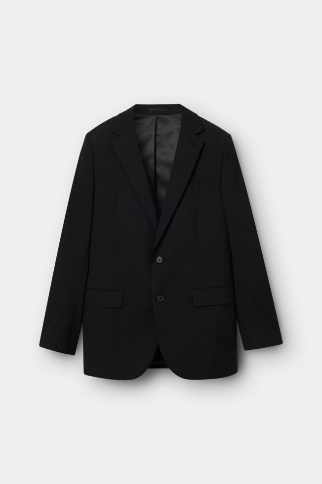 Fato regular fit em preto Fato regular fit em preto