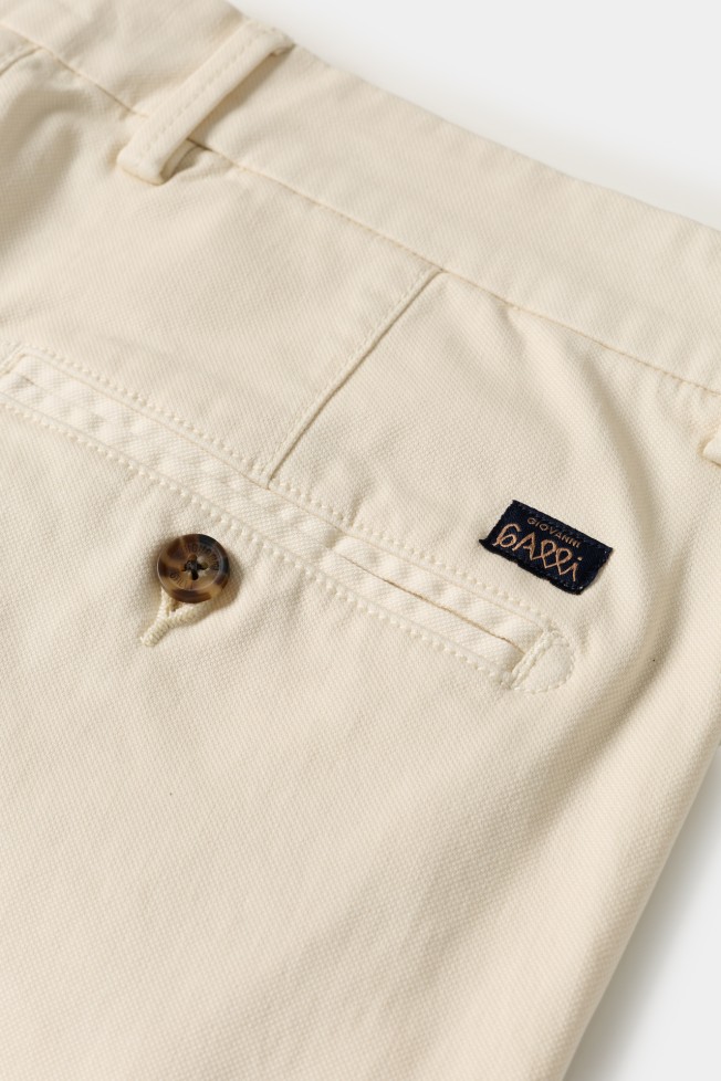 Calças chino com textura slim fit Calças chino com textura slim fit