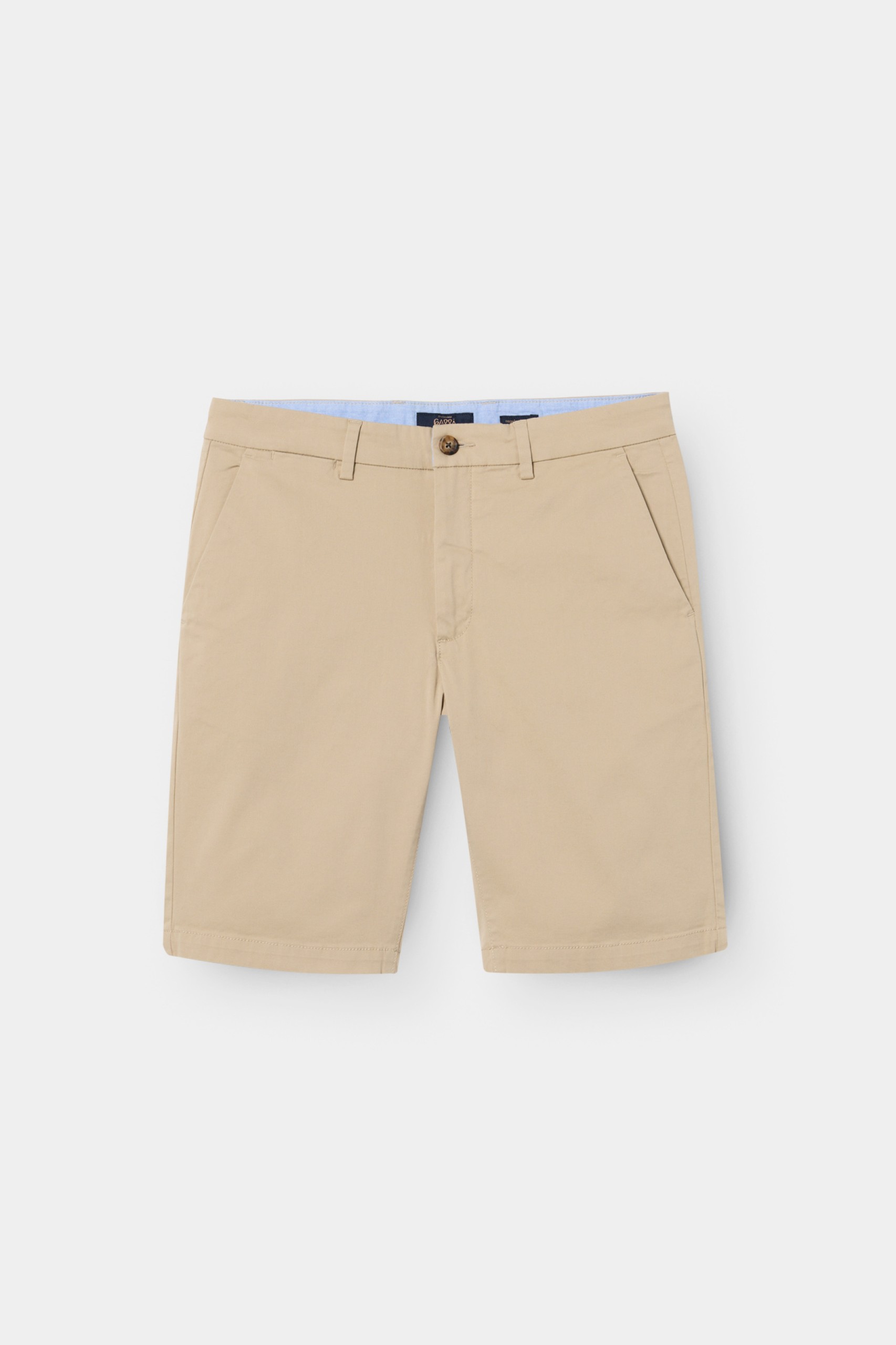 Calções bermuda chino regular fit