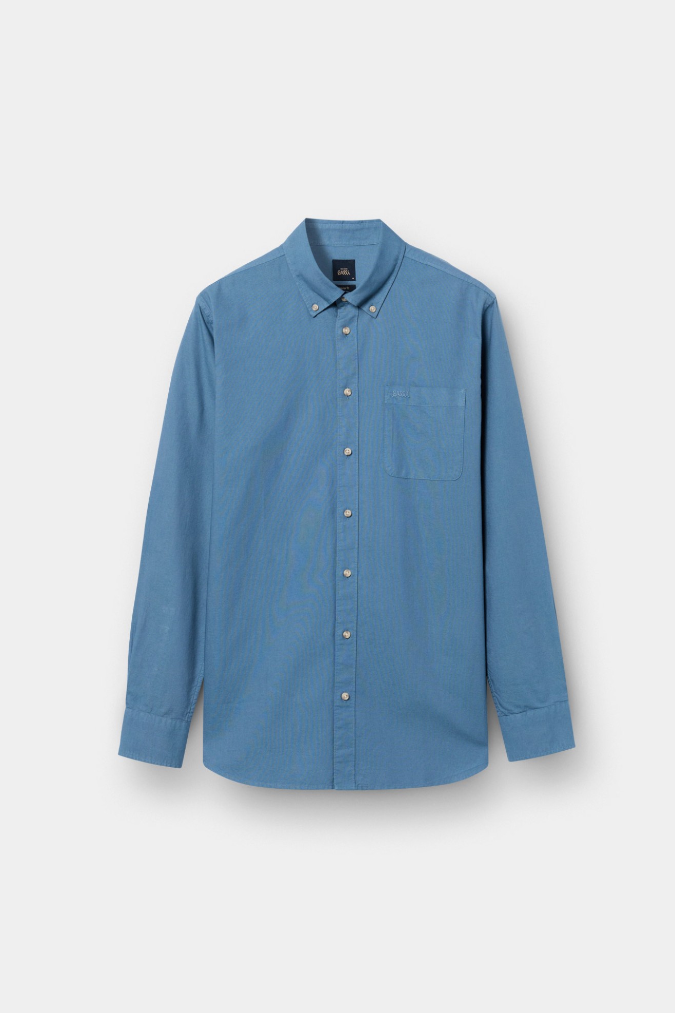 Camisa regular fit em algod�o