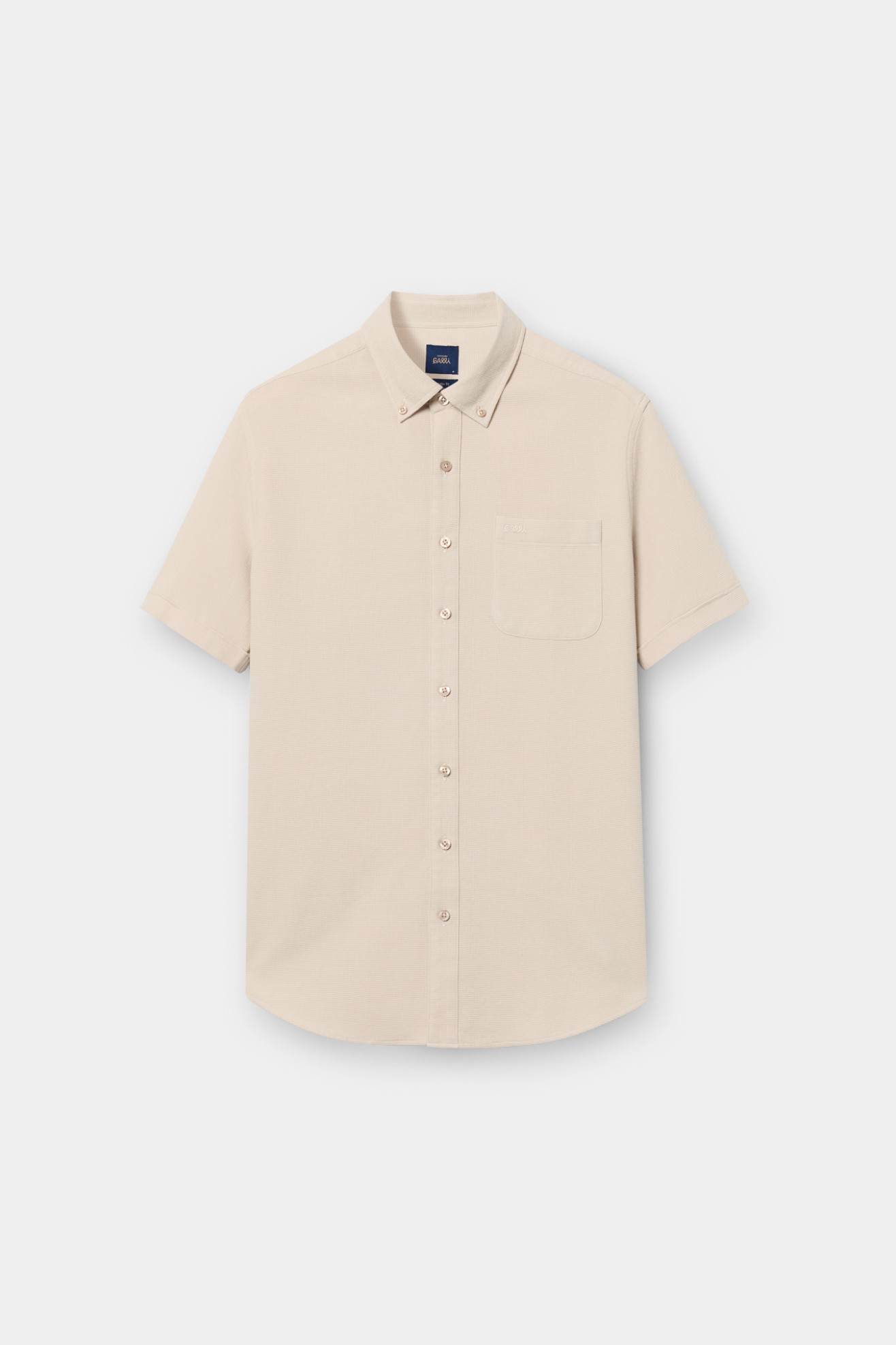 Camisa de manga curta regular fit