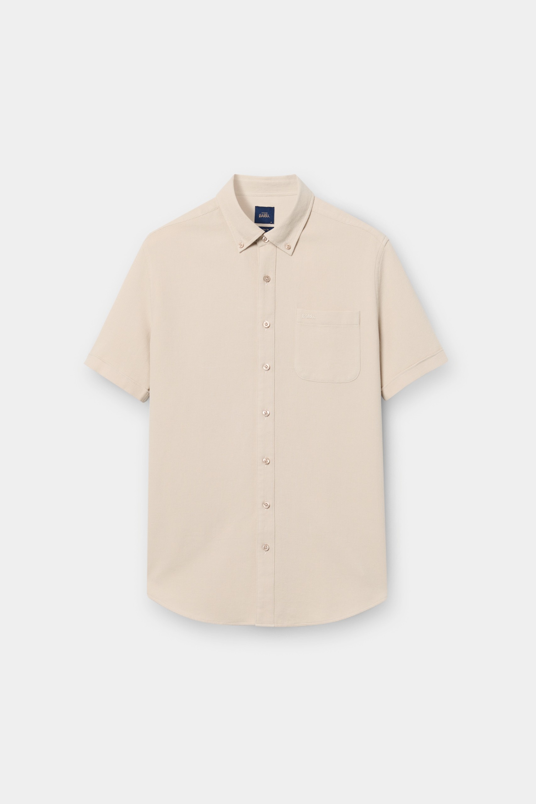 Camisa de manga corta de corte regular