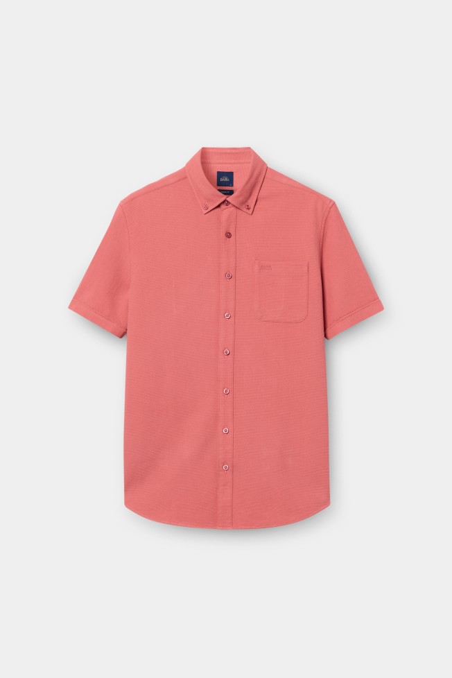 Camisa de manga curta regular fit Camisa de manga curta regular fit