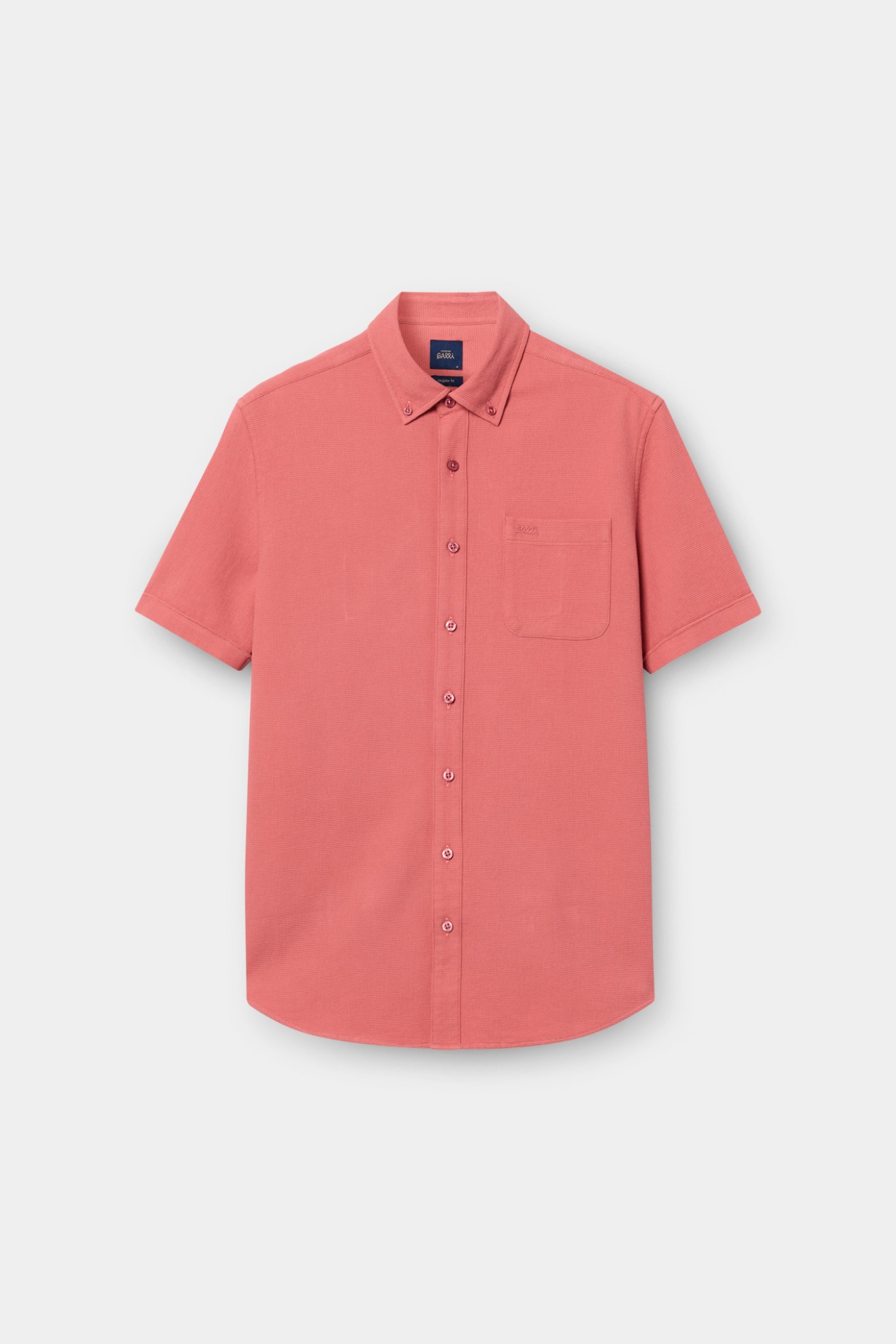 Camisa de manga curta regular fit