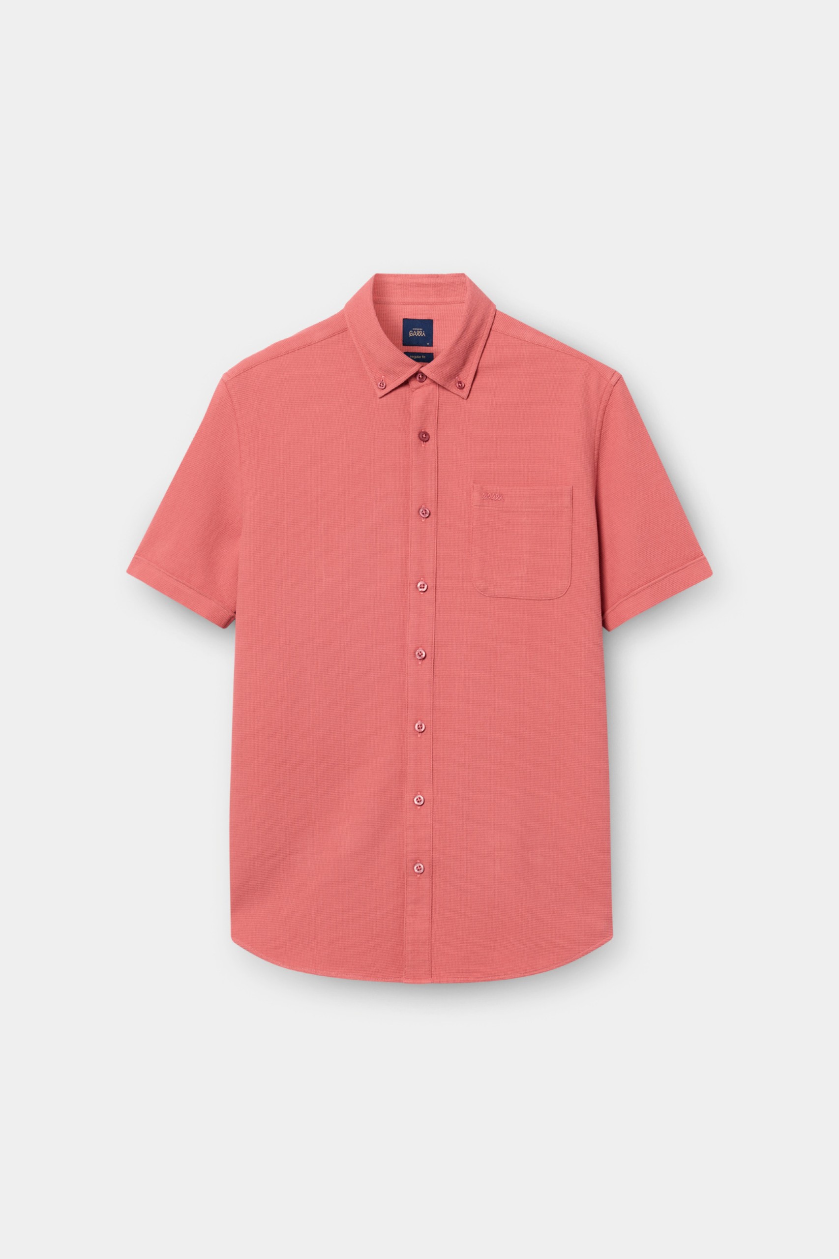 Camisa de manga corta de corte regular