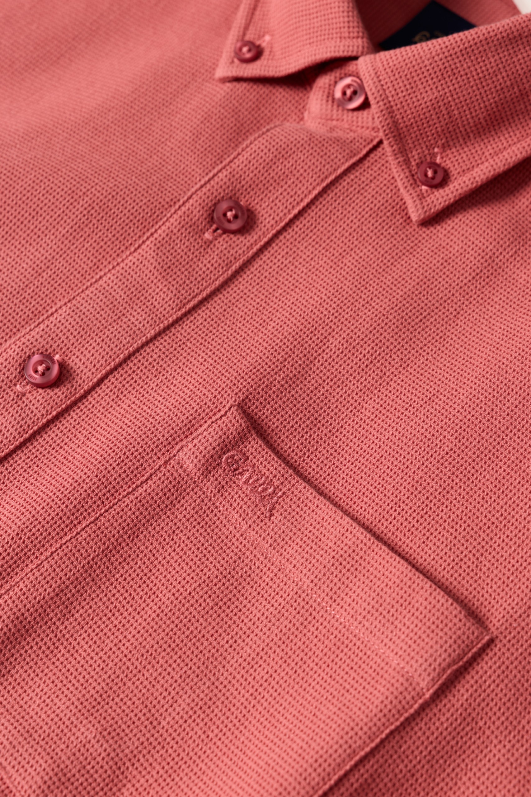 Camisa de manga corta de corte regular