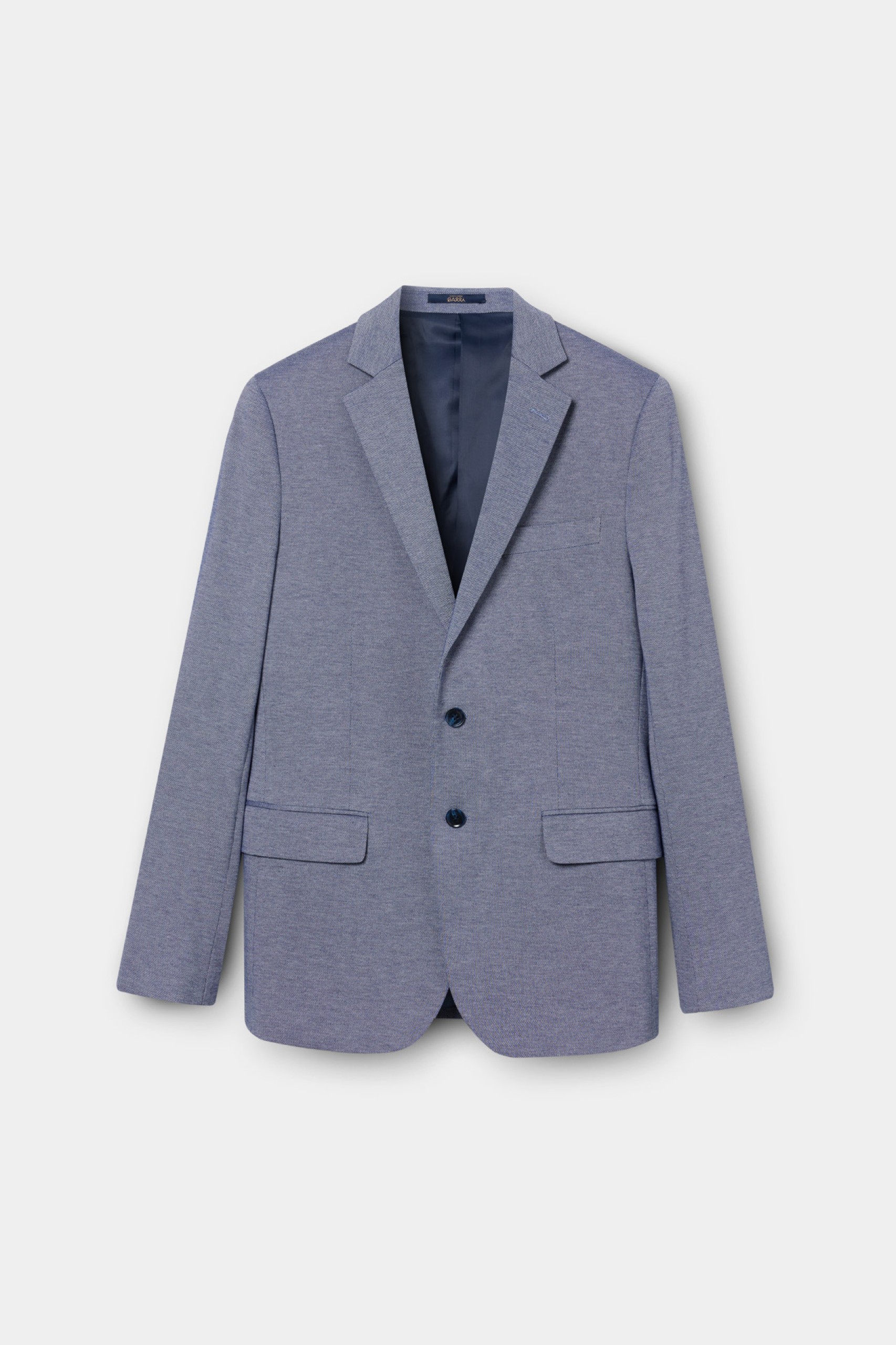 Blazer slim fit em algodão