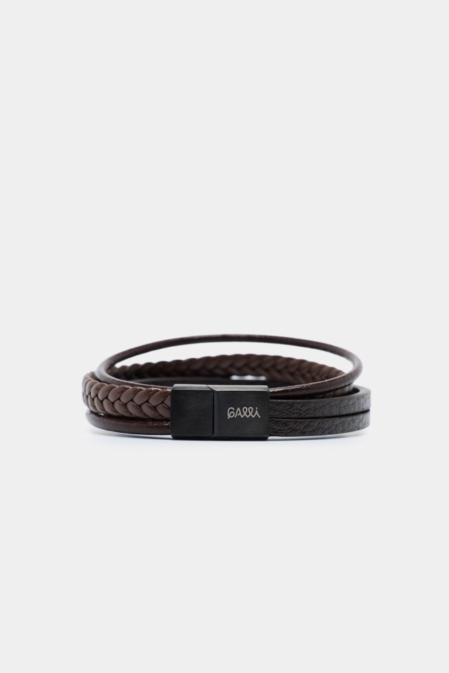 Pulseira com efeito de couro Pulseira com efeito de couro