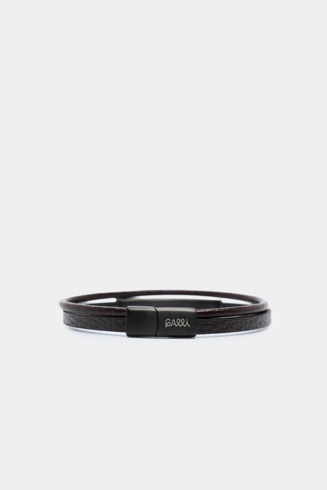 Pulseira com efeito de couro Pulseira com efeito de couro