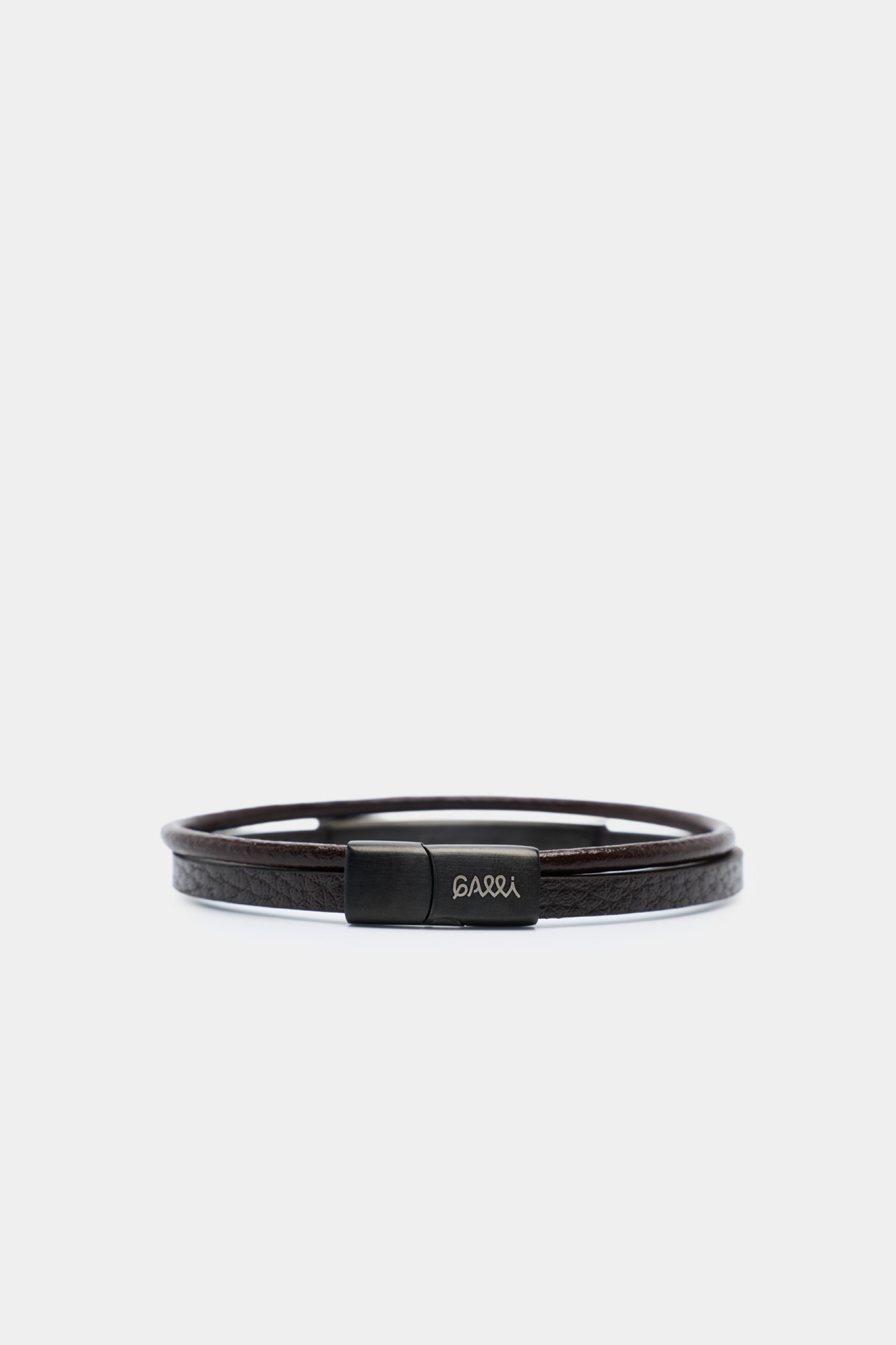 Pulseira com efeito de couro