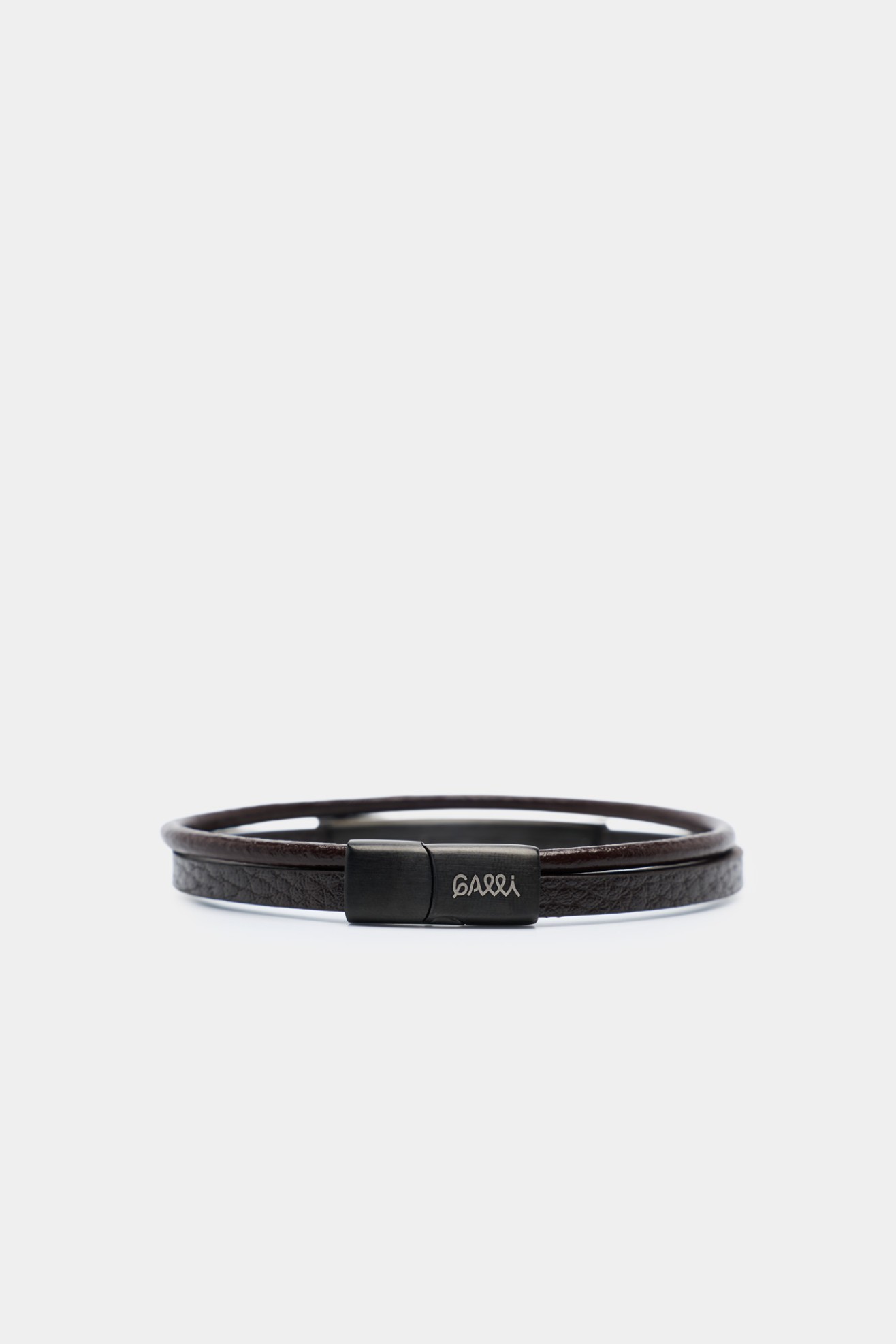 Pulseira com efeito de couro