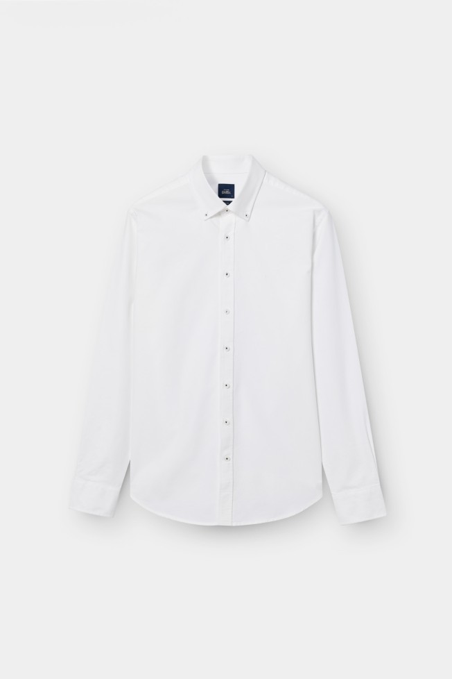 Camisa oxford slim fit