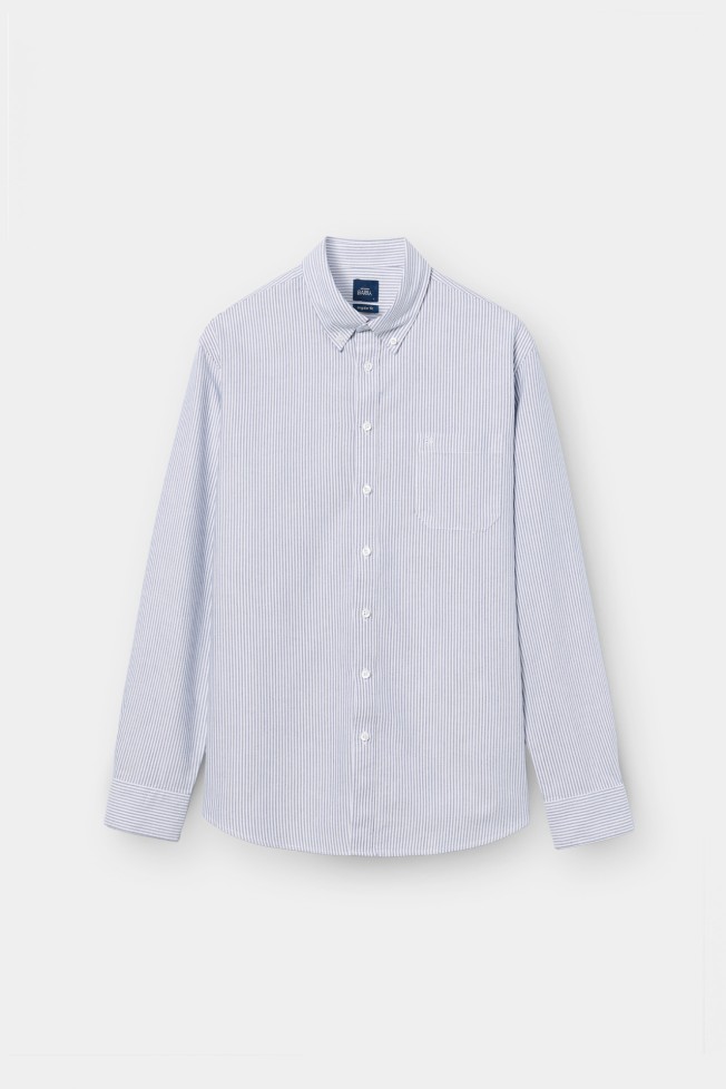 Camisa regular fit 100% algodão Camisa regular fit 100% algodão