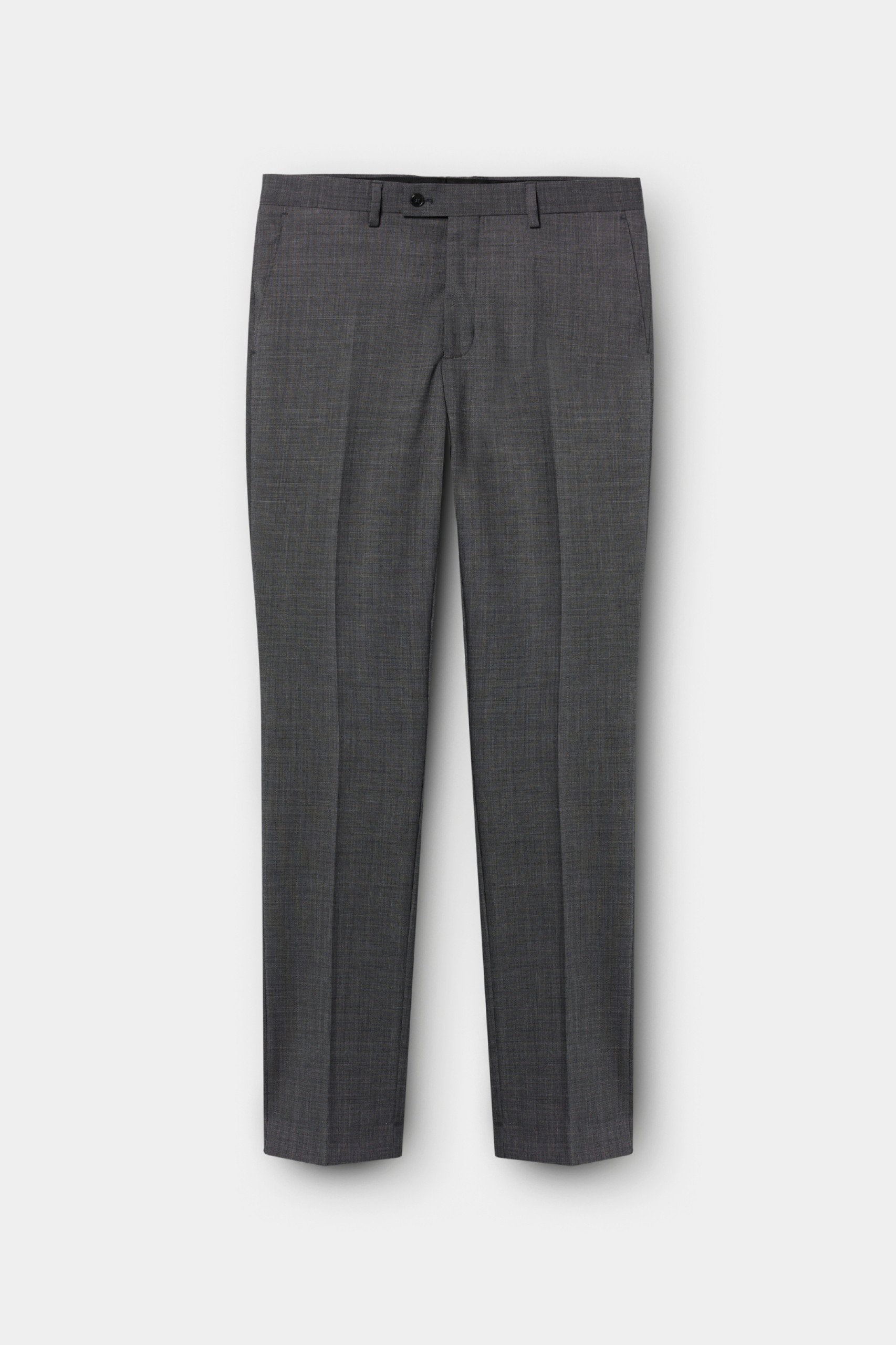 Fato clássico slim fit em lã