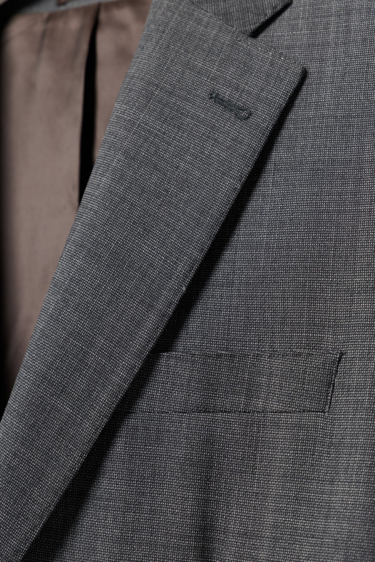 Fato cl�ssico slim fit em l�