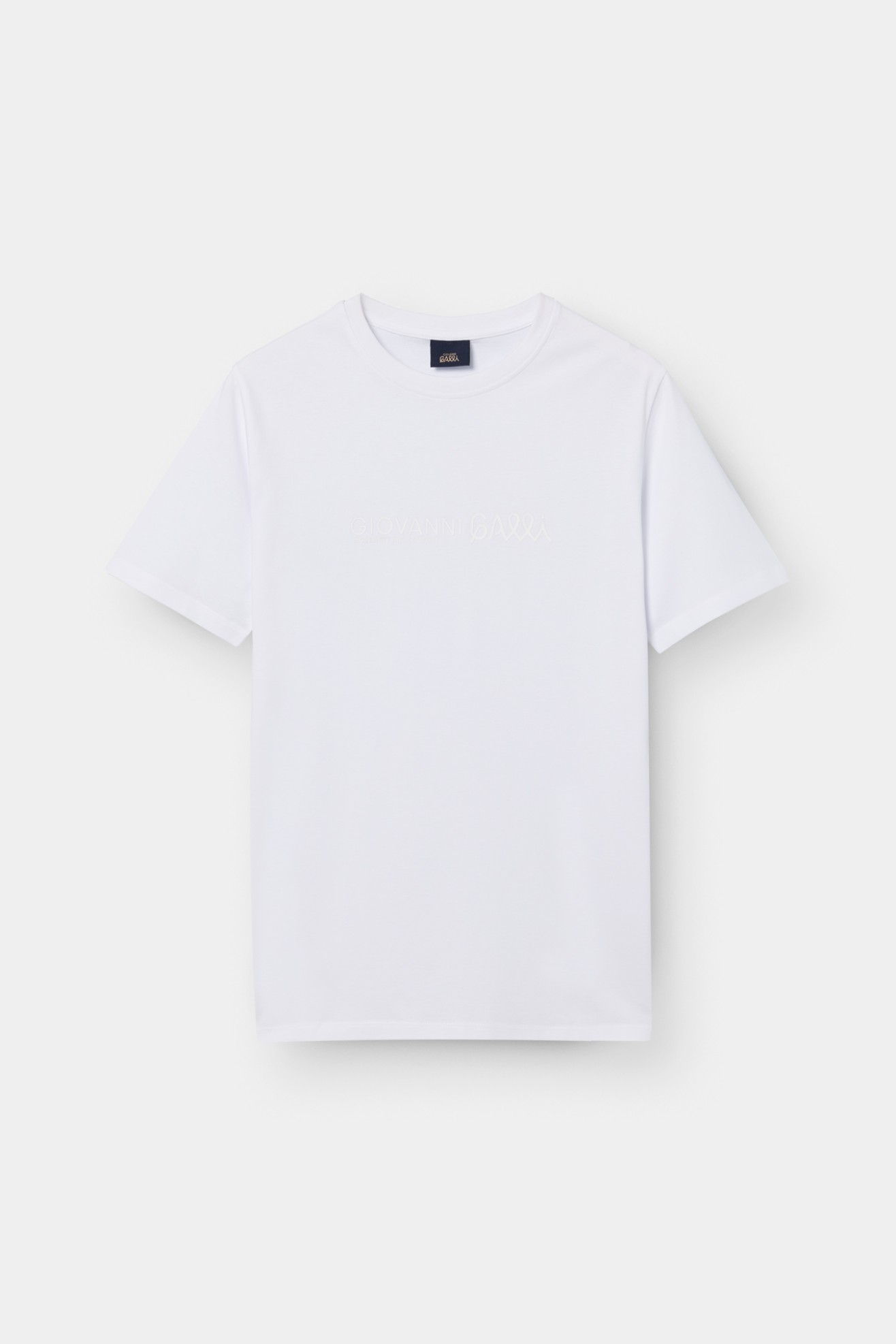 T-shirt estampada em algodão
