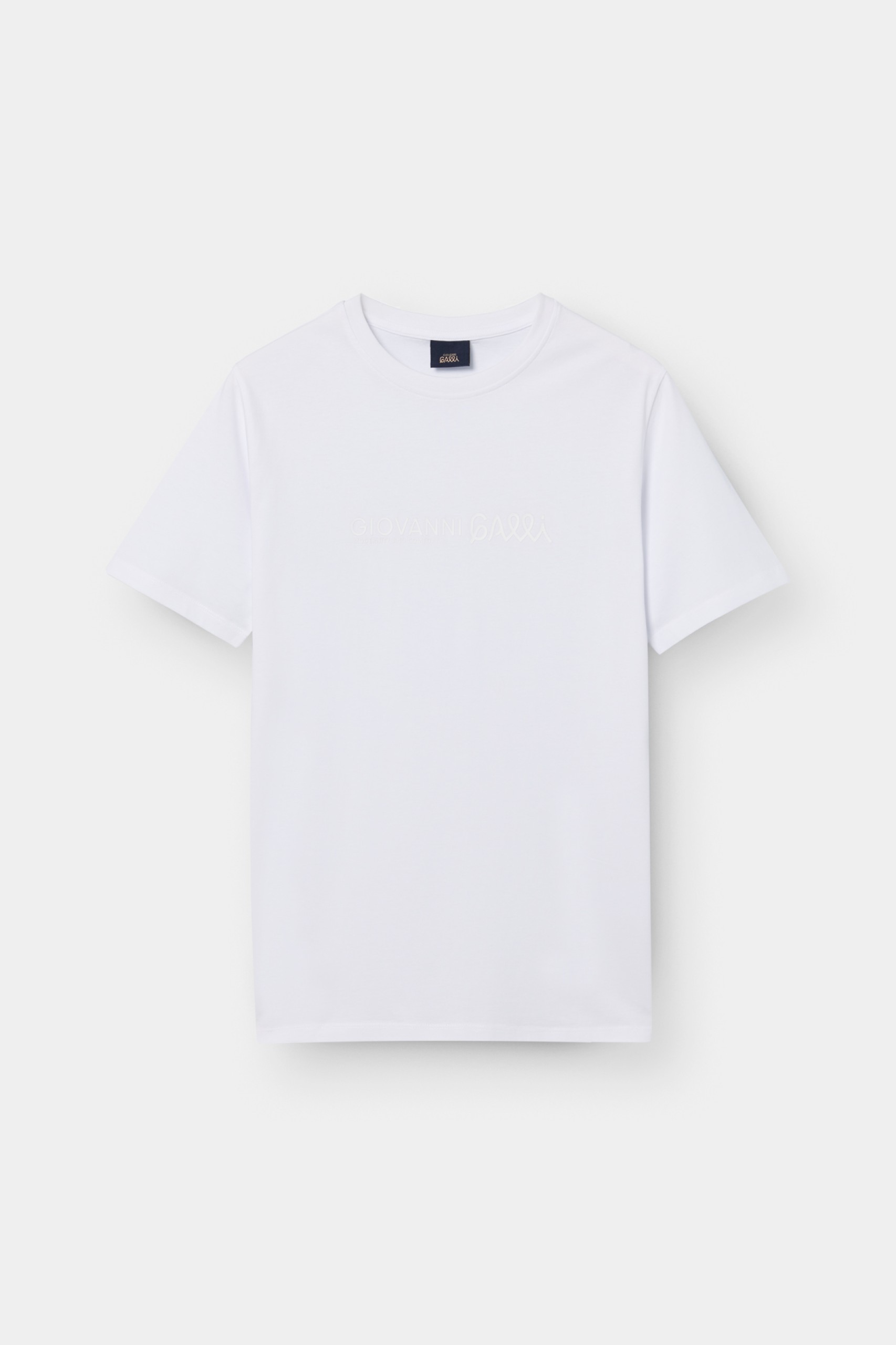 T-shirt estampada em algodão