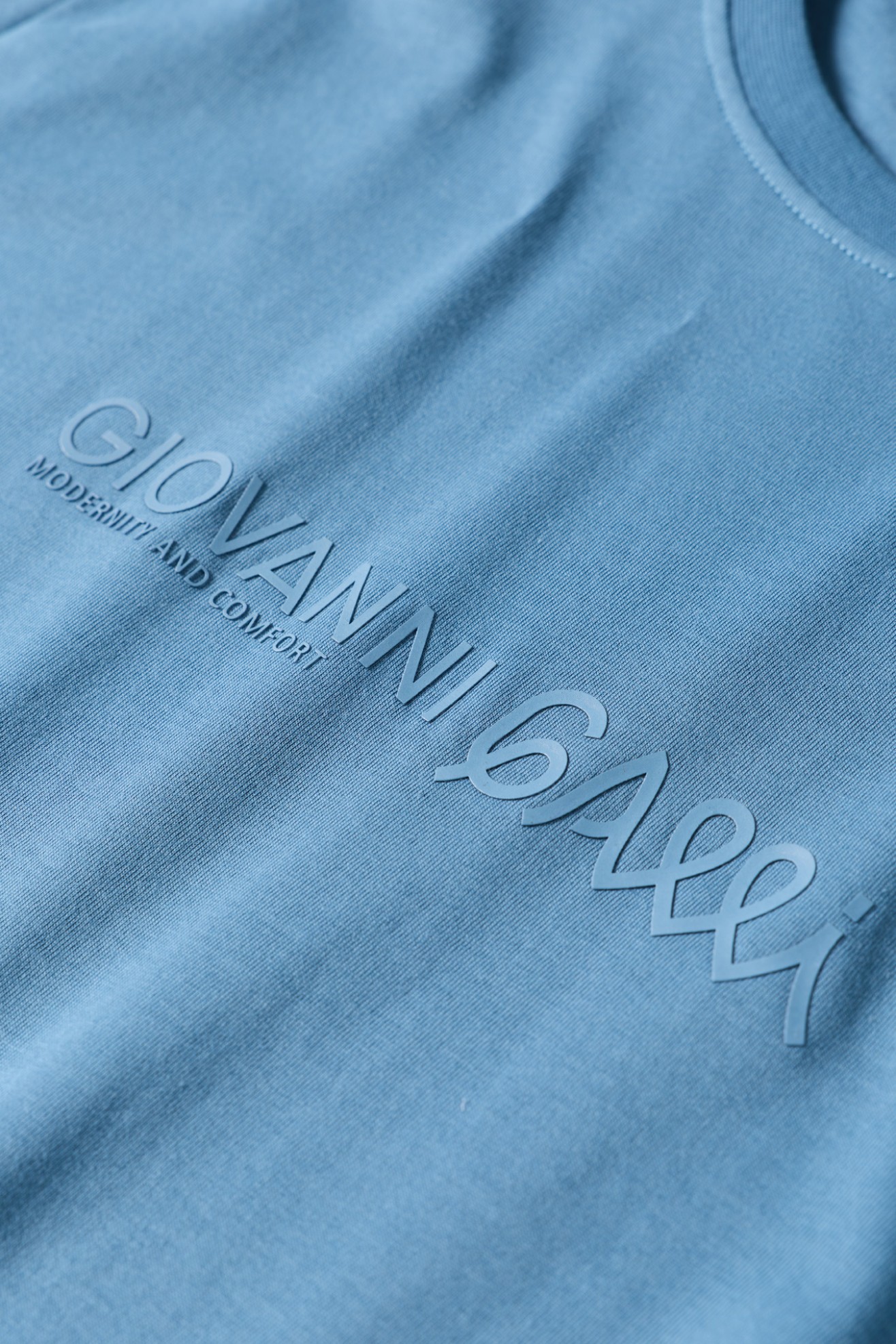 T-shirt estampada em algod�o