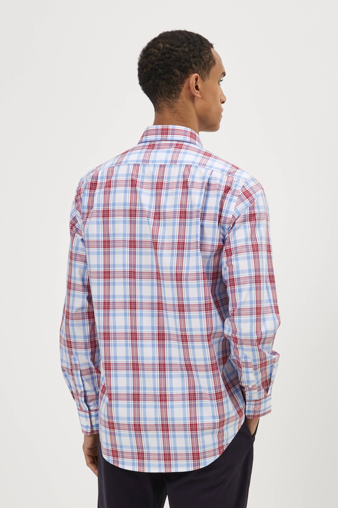 Camisa xadrez regular fit