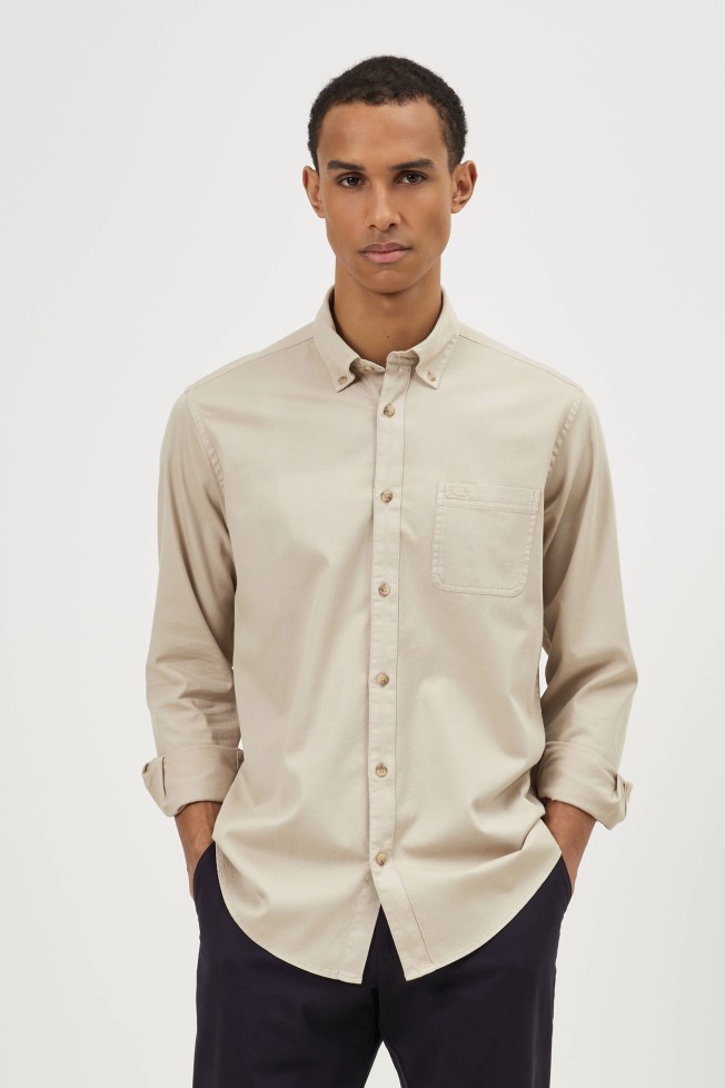 Camisa regular fit em algodão Camisa regular fit em algodão