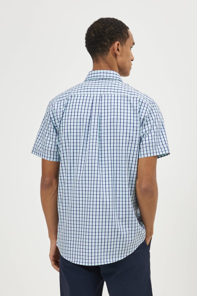 Camisa regular fit a cuadros