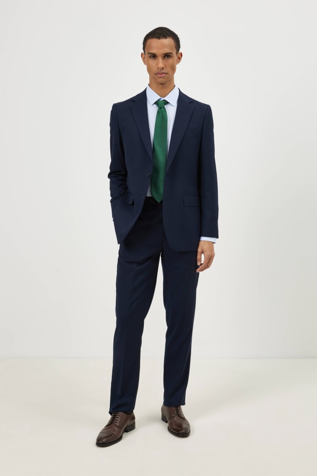 Fato regular fit em azul-marinho Fato regular fit em azul-marinho