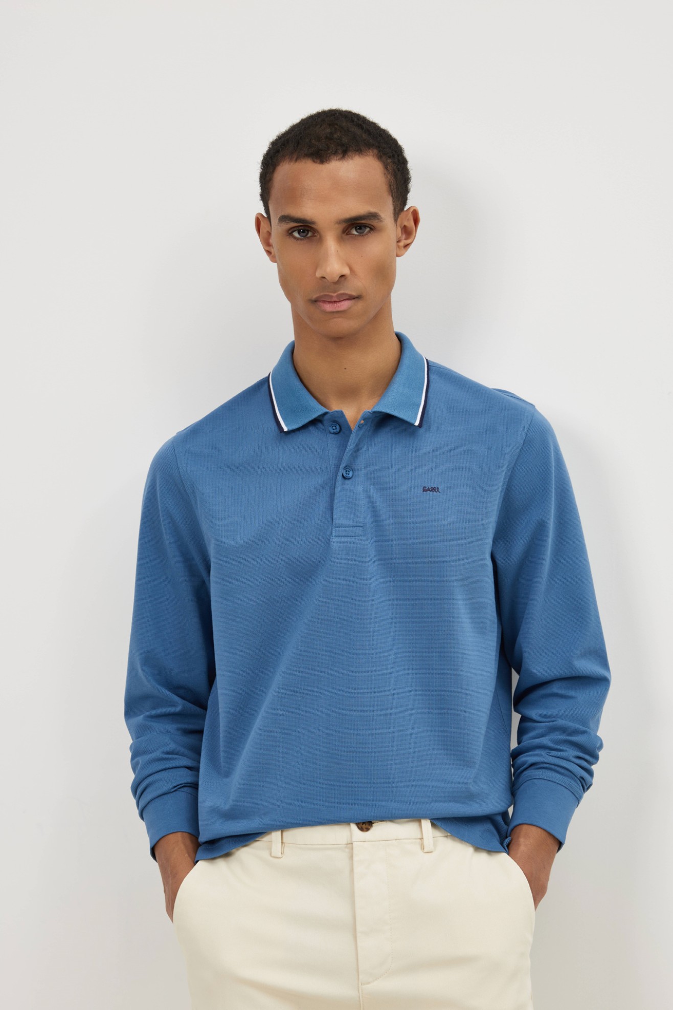 Polo de punto de algod�n