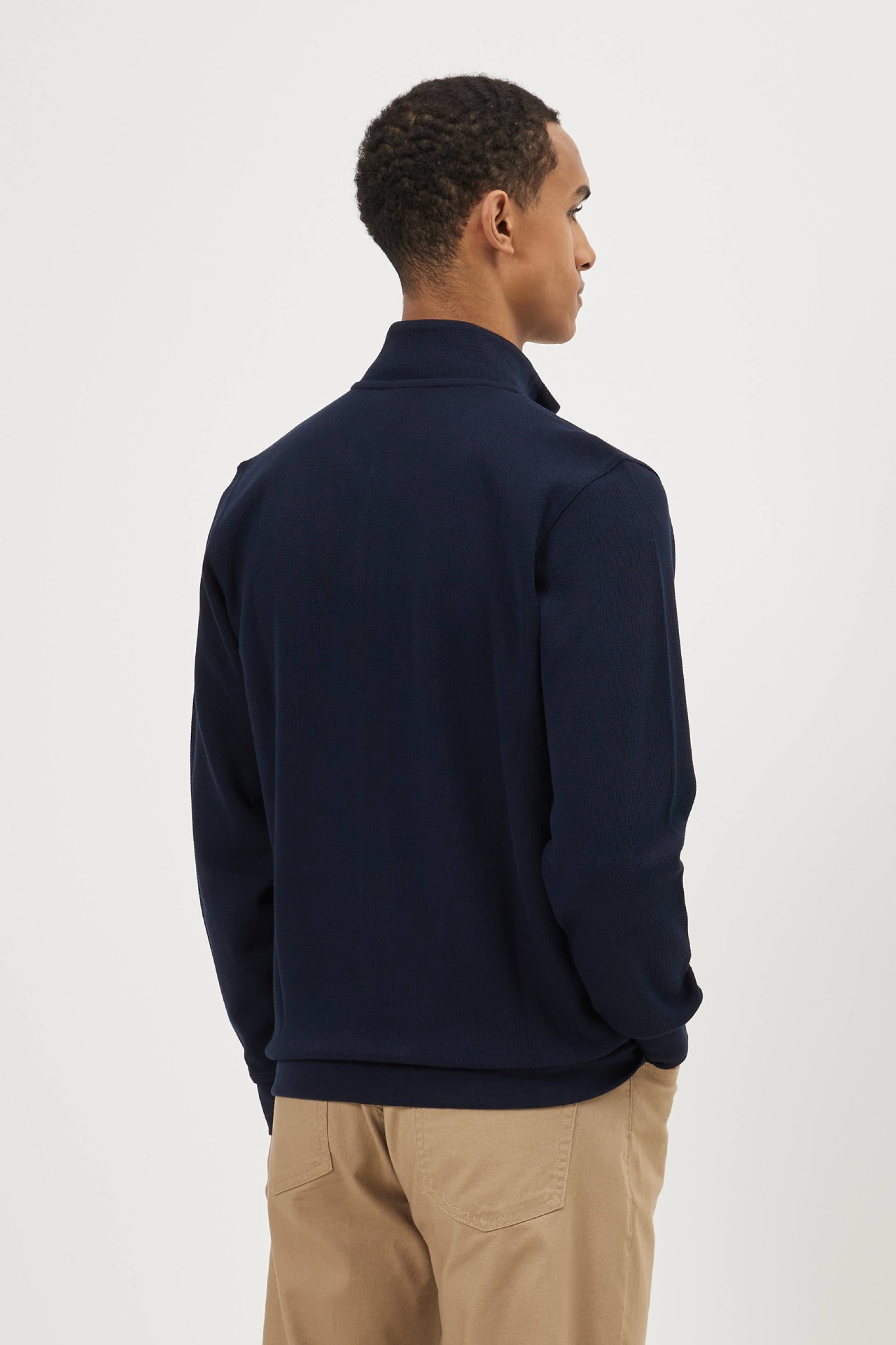 Chaqueta de punto de algodón